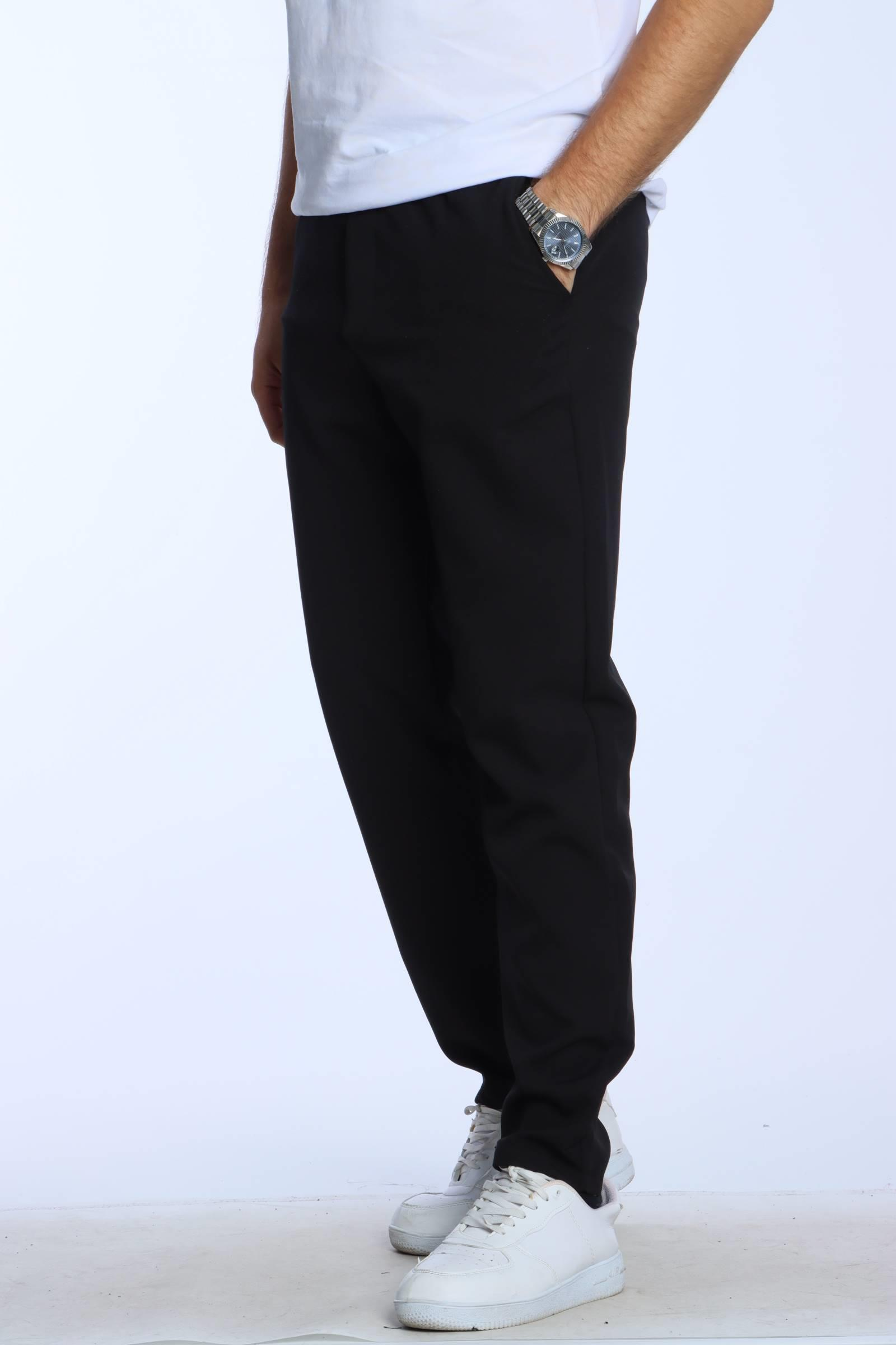 Eg38 Double Face Jogger Pantolon Siyah