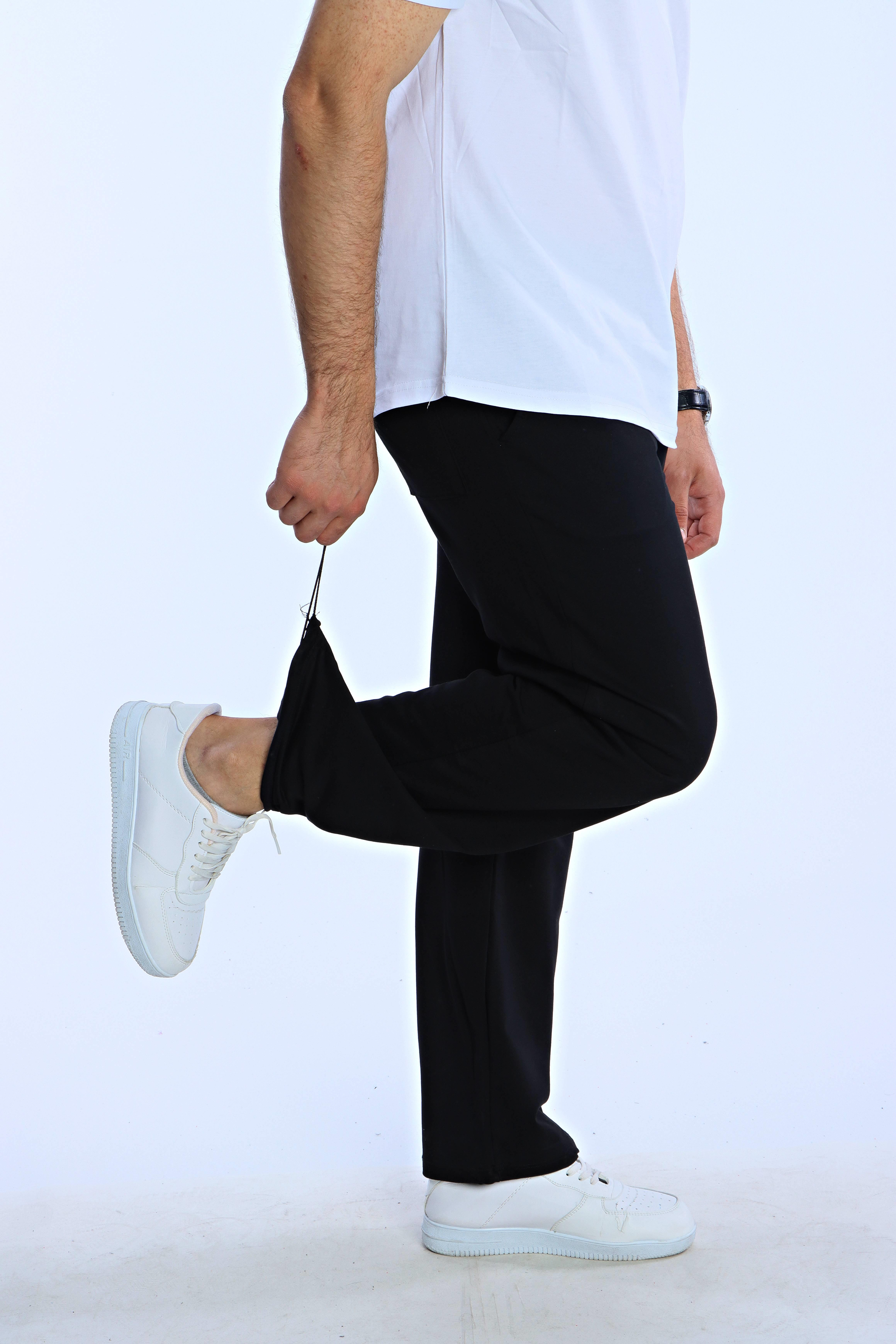 Eg38 Düz Baggy Eşofman Siyah