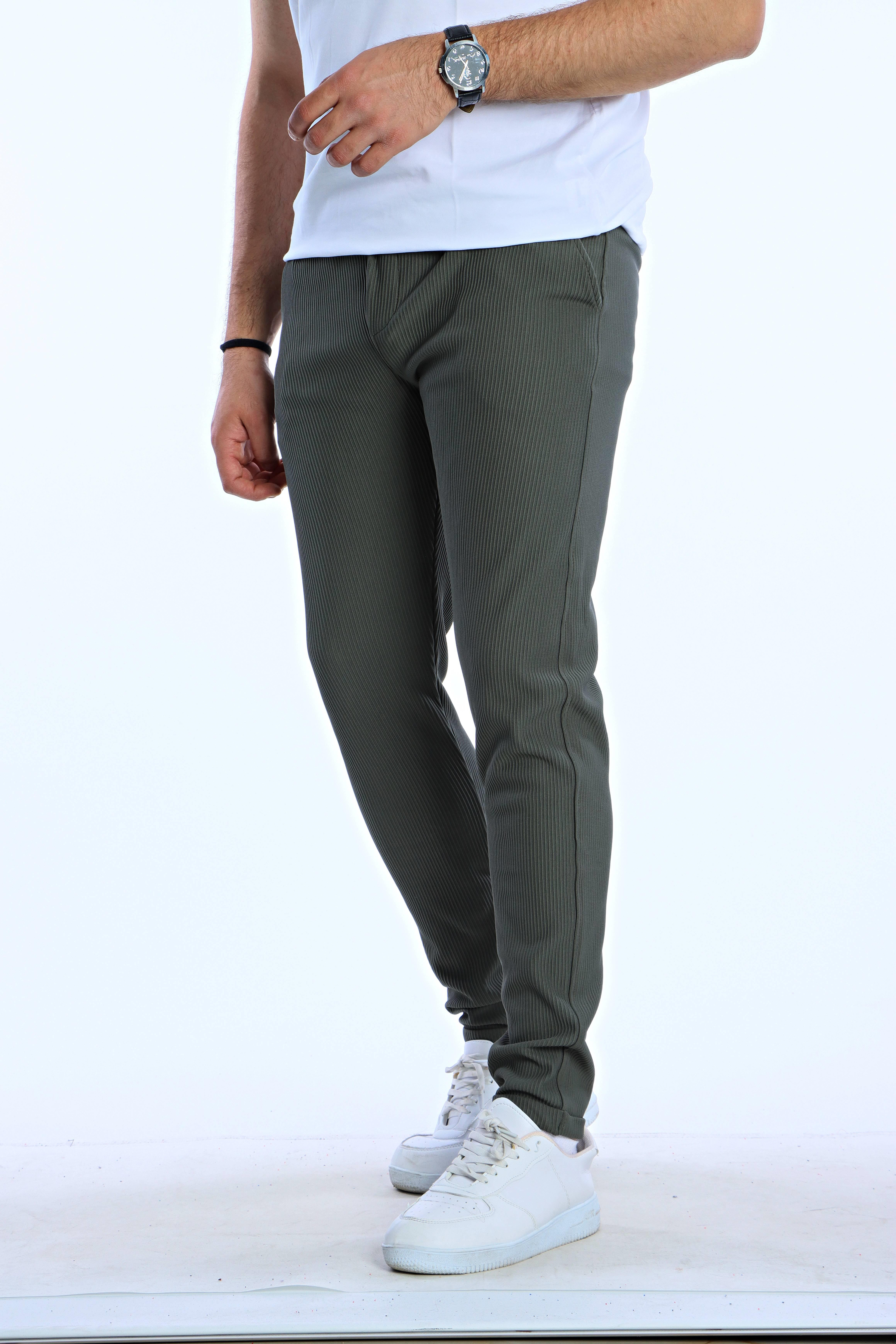 Eg38 Jamper Düğmeli Jogger Haki