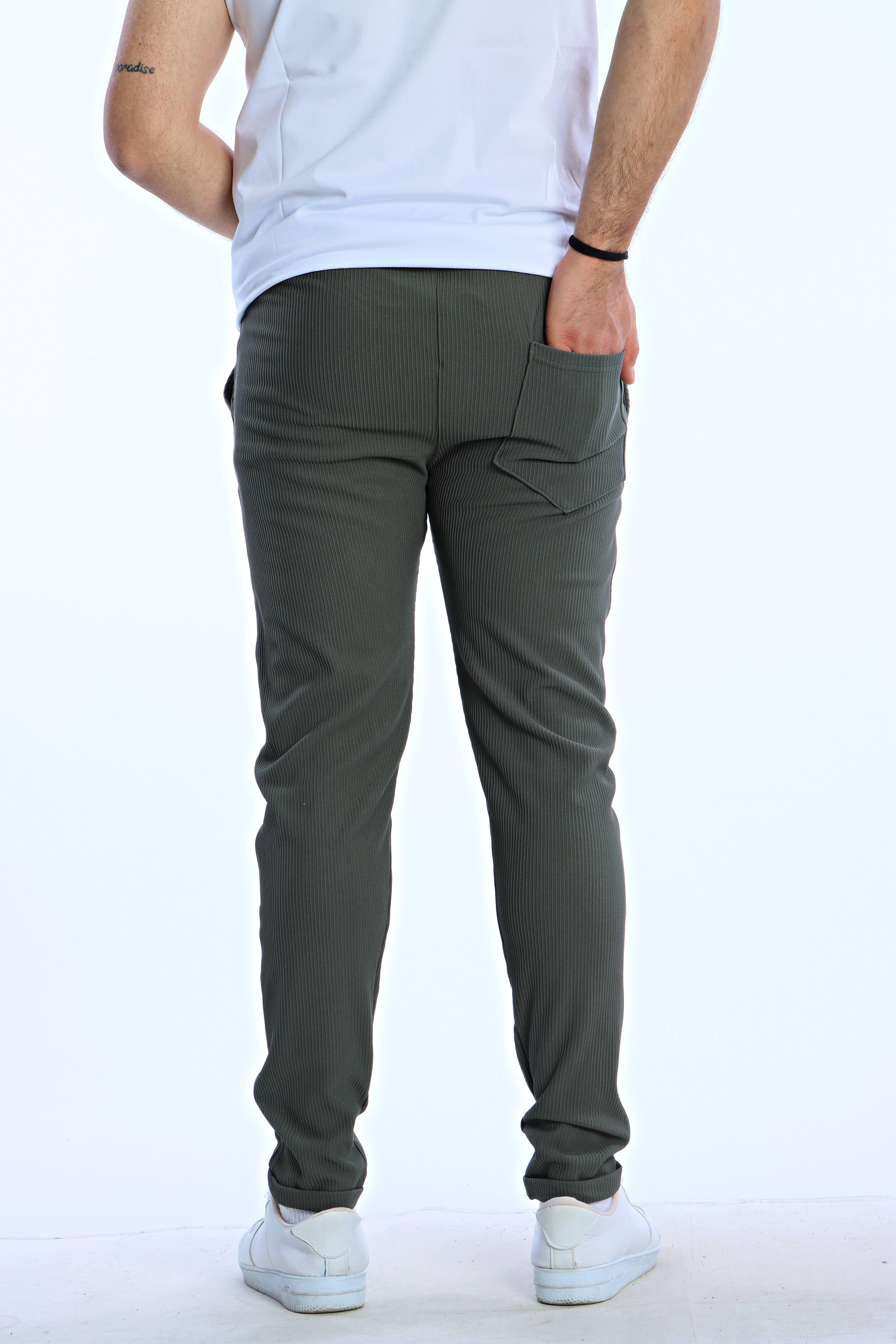 Eg38 Jamper Düğmeli Jogger Haki