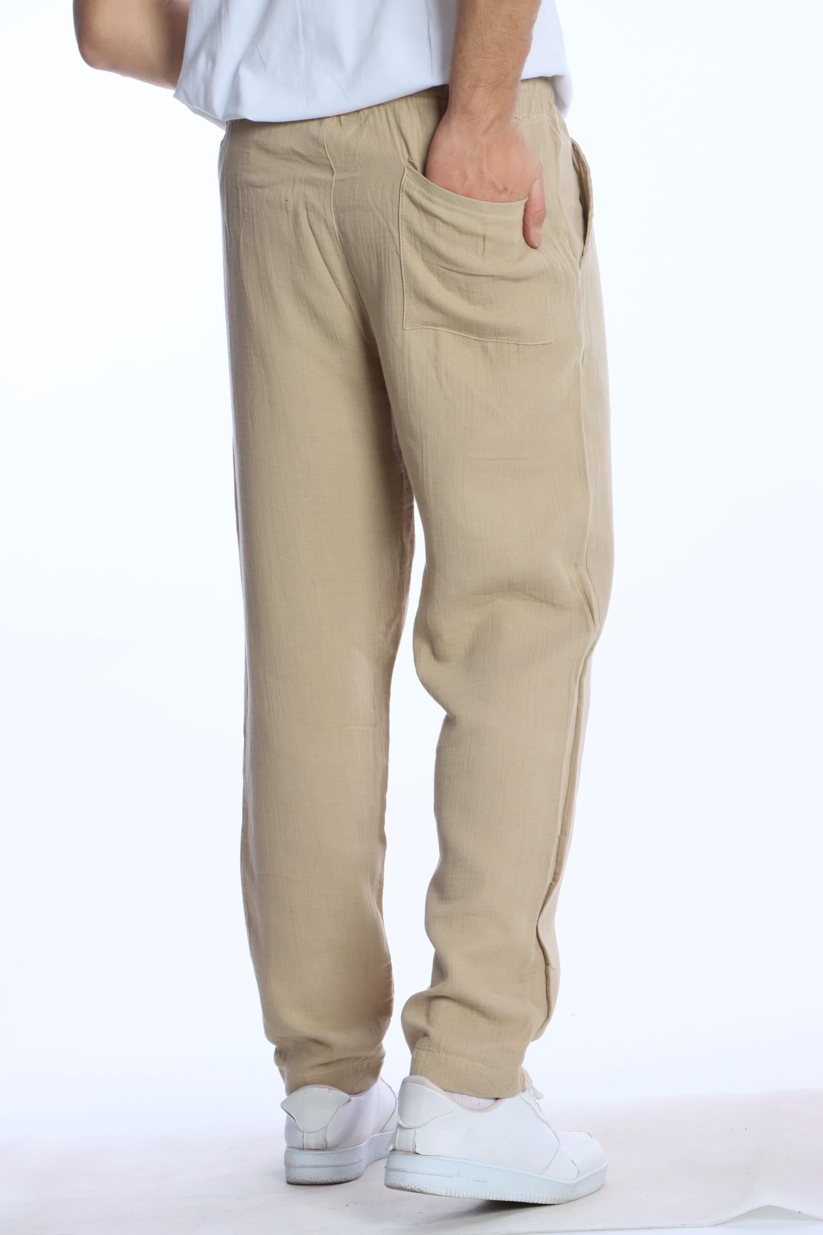 Müslim Baggy Pantolon Krem