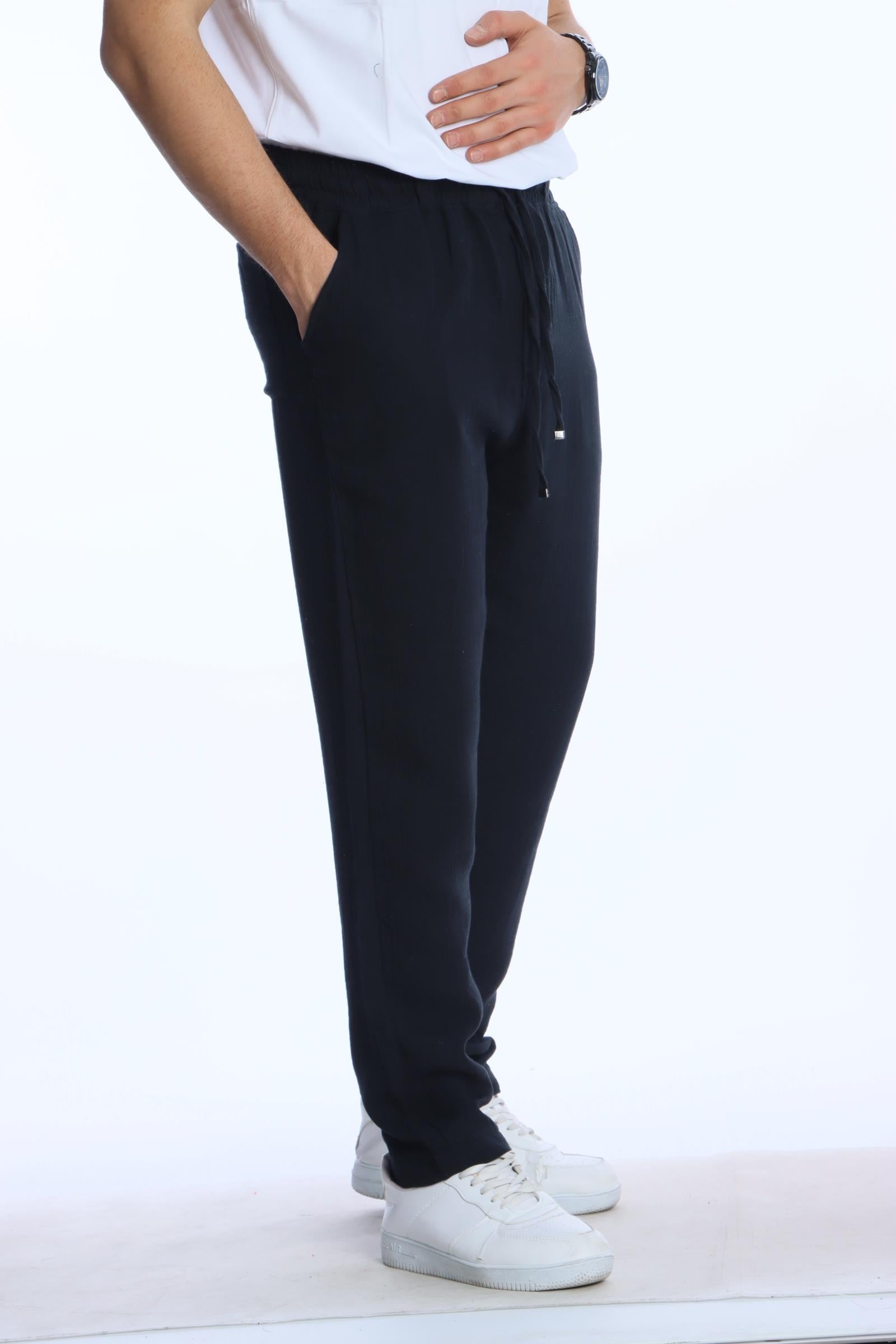 Müslim Baggy Pantolon Siyah