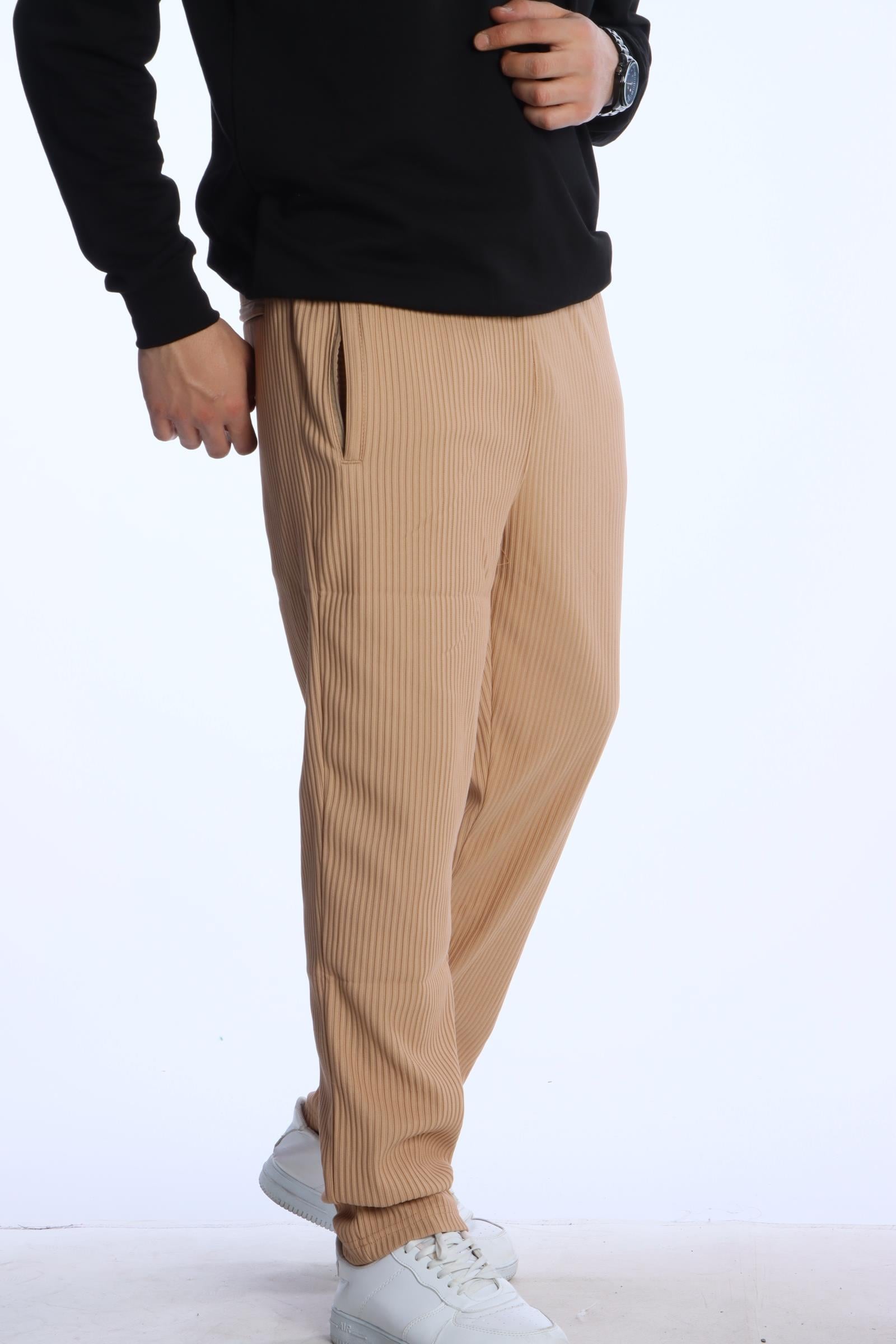 Rbr 0044 Ottoman Pantolon Krem