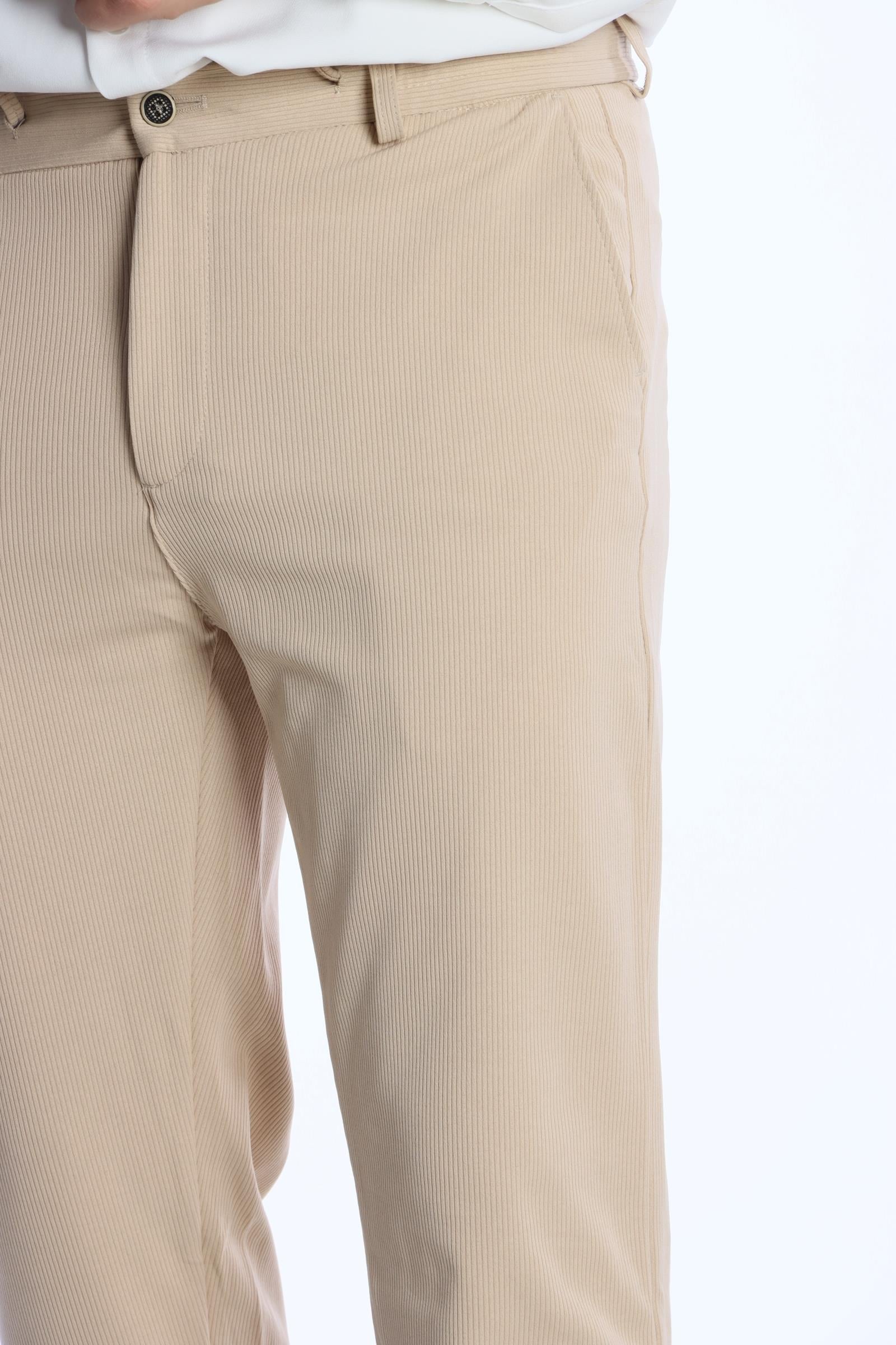 Rbr 01 Fitilli Jogger Pantolon Bej
