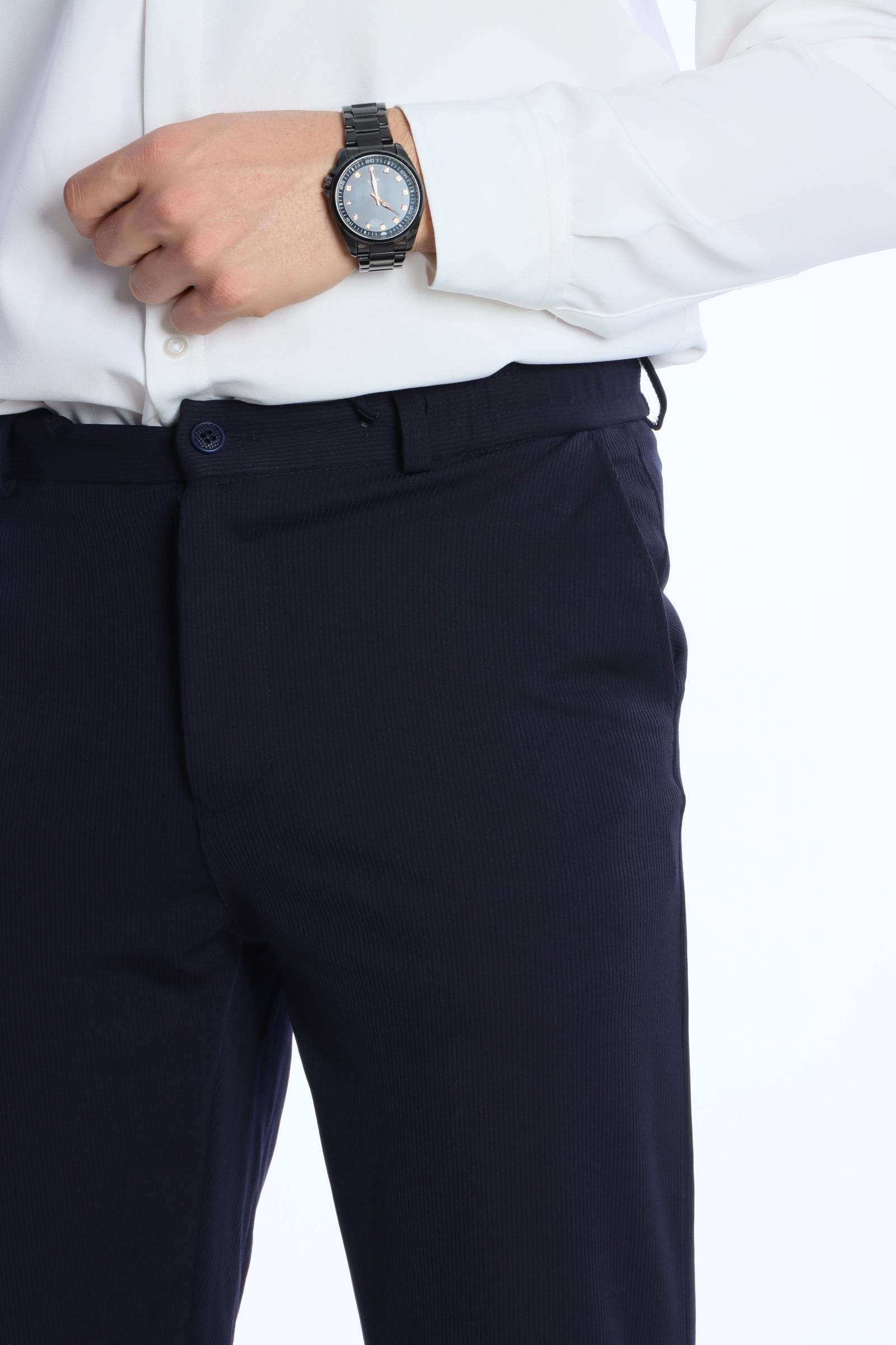 Rbr 01 Fitilli Jogger Pantolon Lacivert