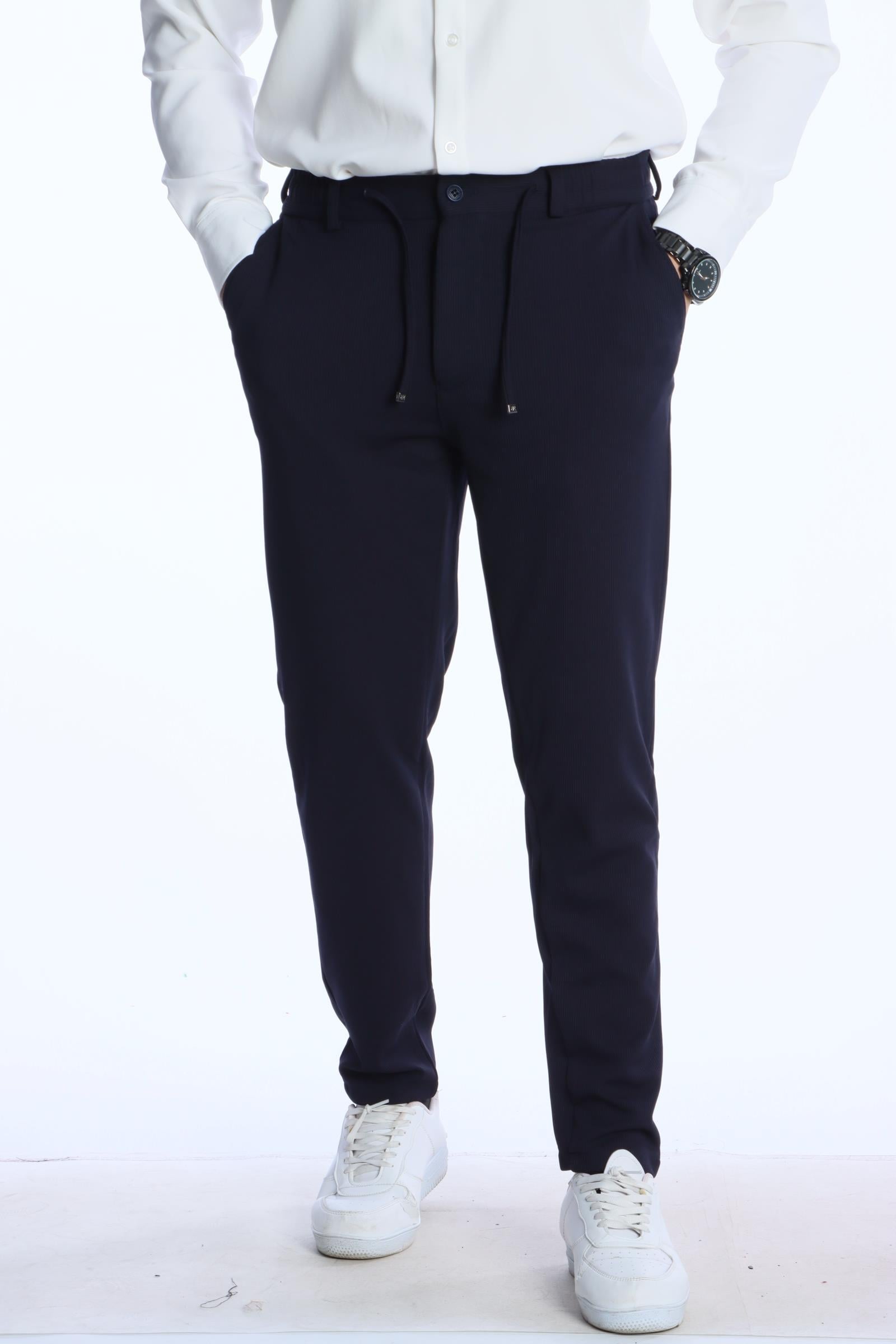 Rbr 01 Fitilli Jogger Pantolon Lacivert
