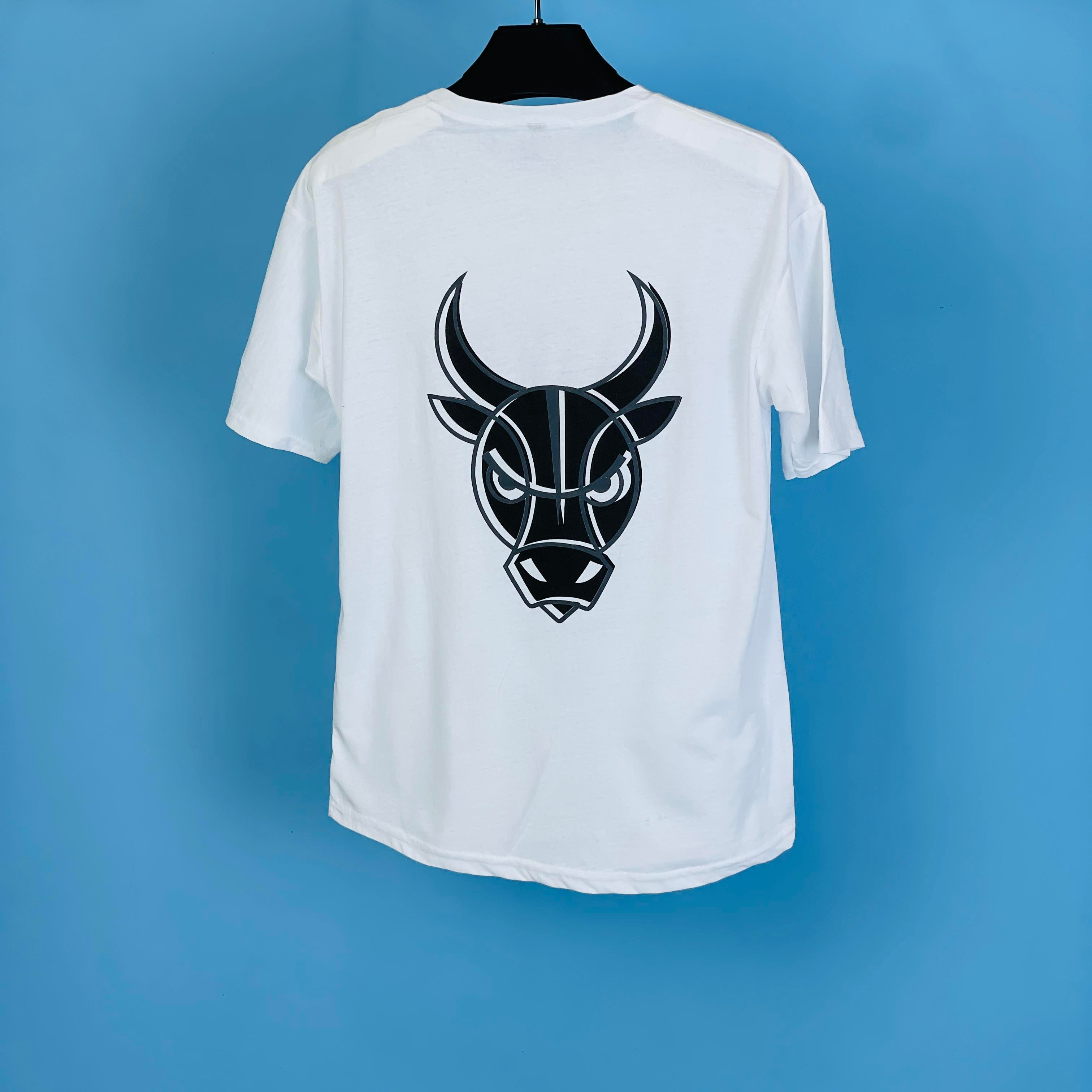 Tmb Bulls Oversize Tişört Beyaz