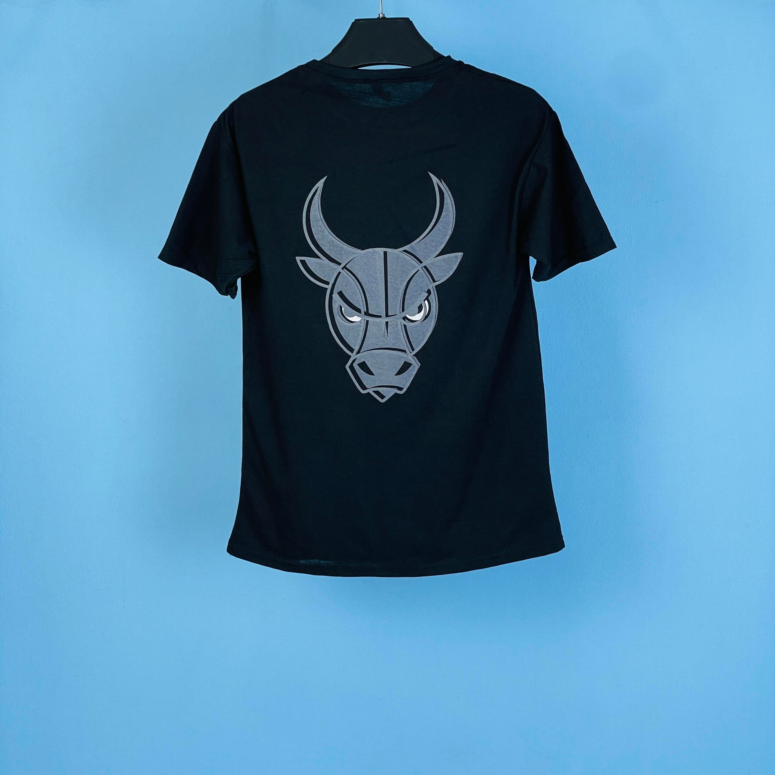 Tmb Bulls Oversize Tişört Siyah