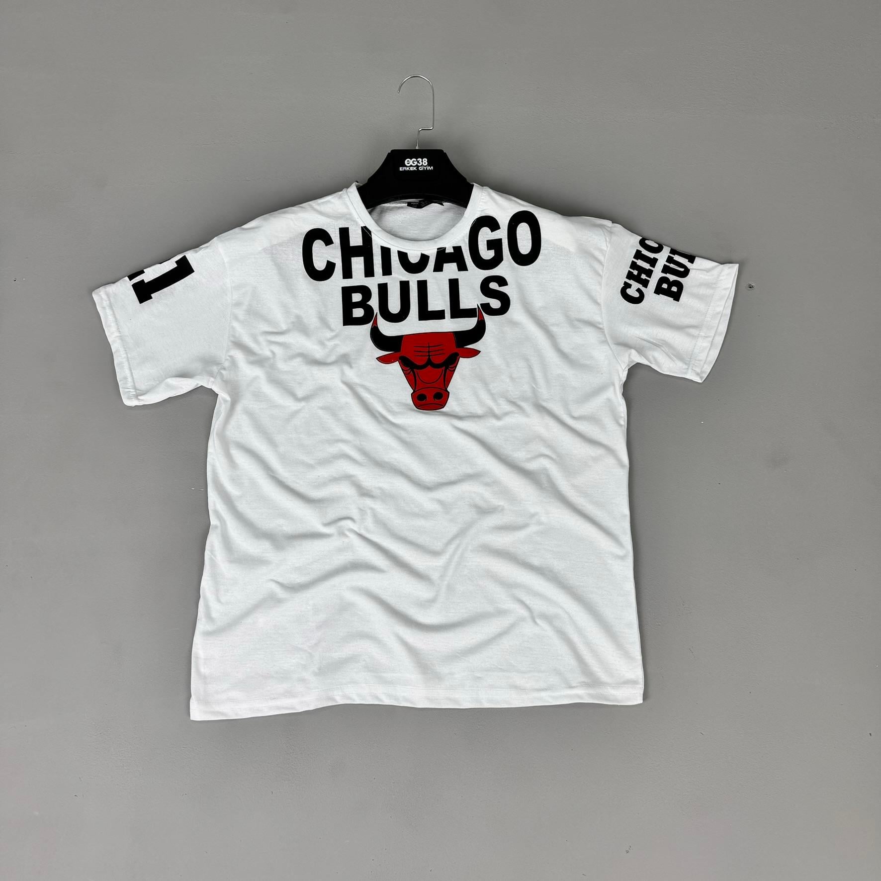 Tmb Chicago Oversize Tişört Beyaz