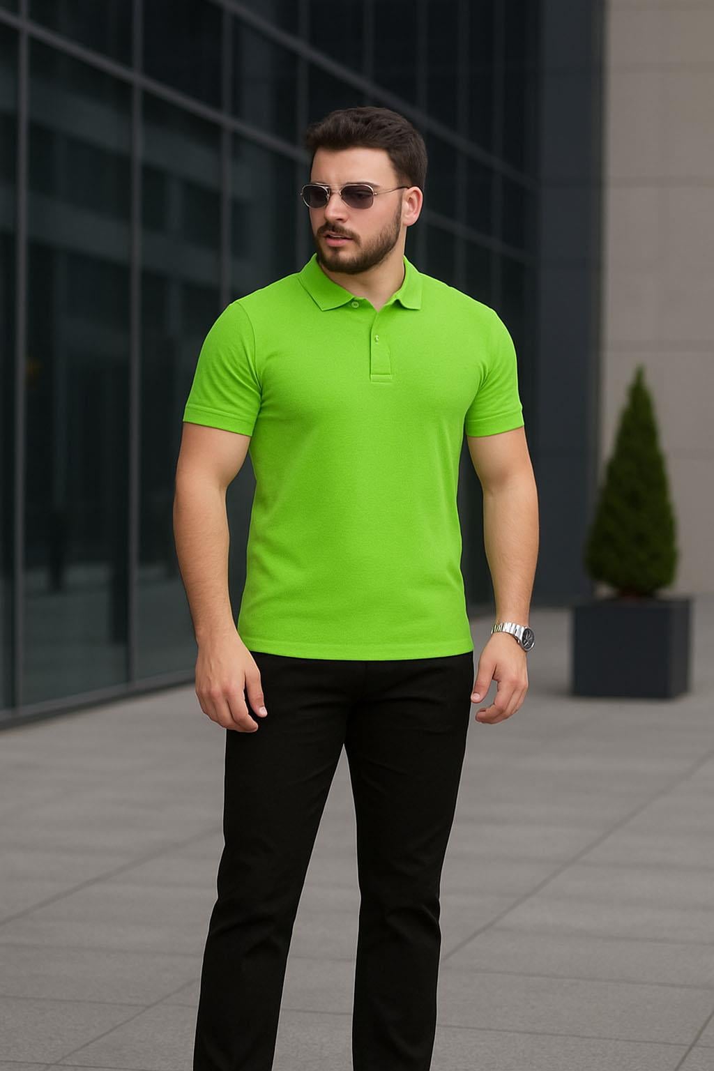 Tmb Eko Polo Yaka Yeşil