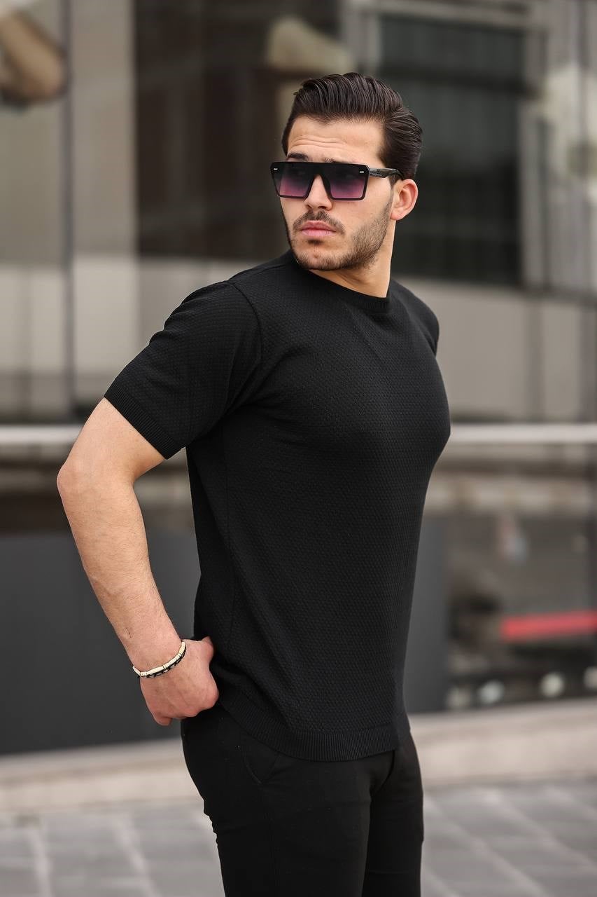 Tmb Nopen Triko Tişört Siyah