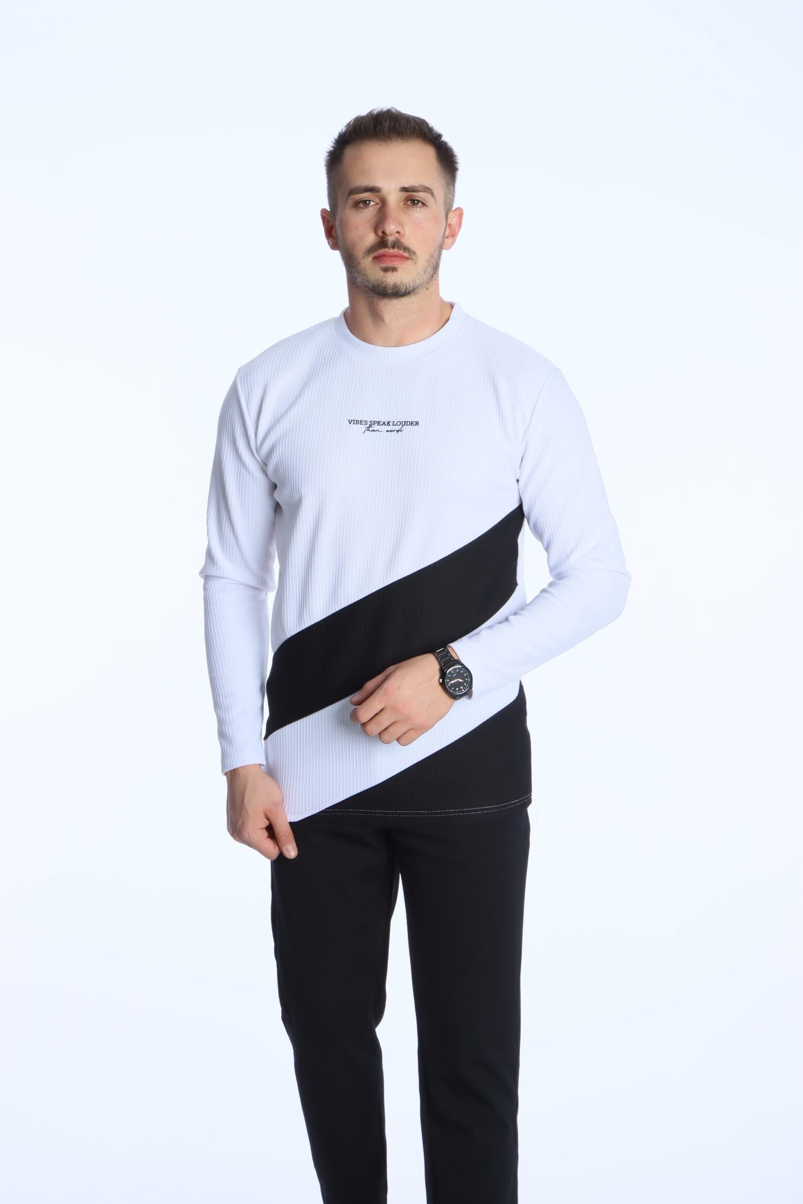 Vibes Ottoman Sweat 026 Beyaz