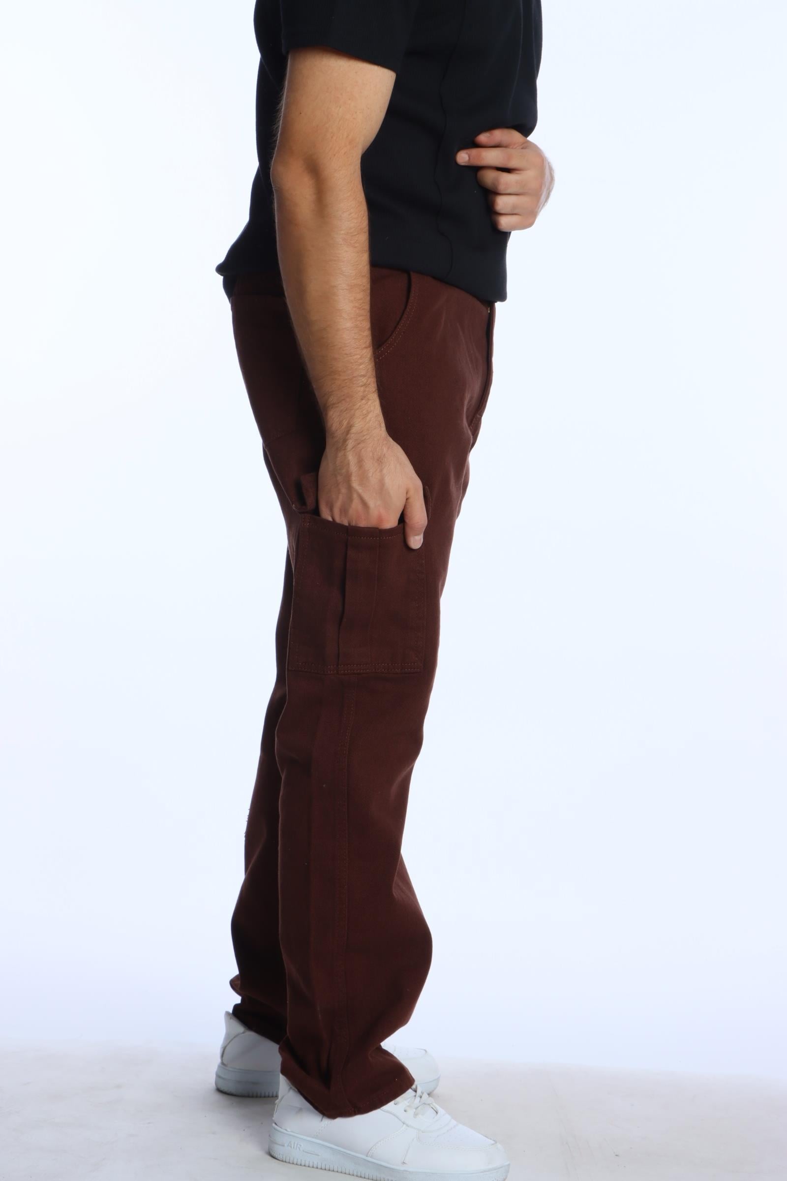 Zbd Kargo Cep Baggy Kahve