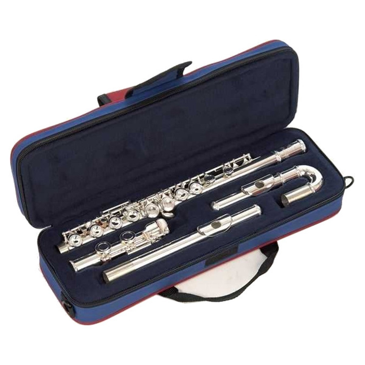 John Packer JP011CH Curved Silver Plated Yan Flüt (Taşıma Çantası Dahil)