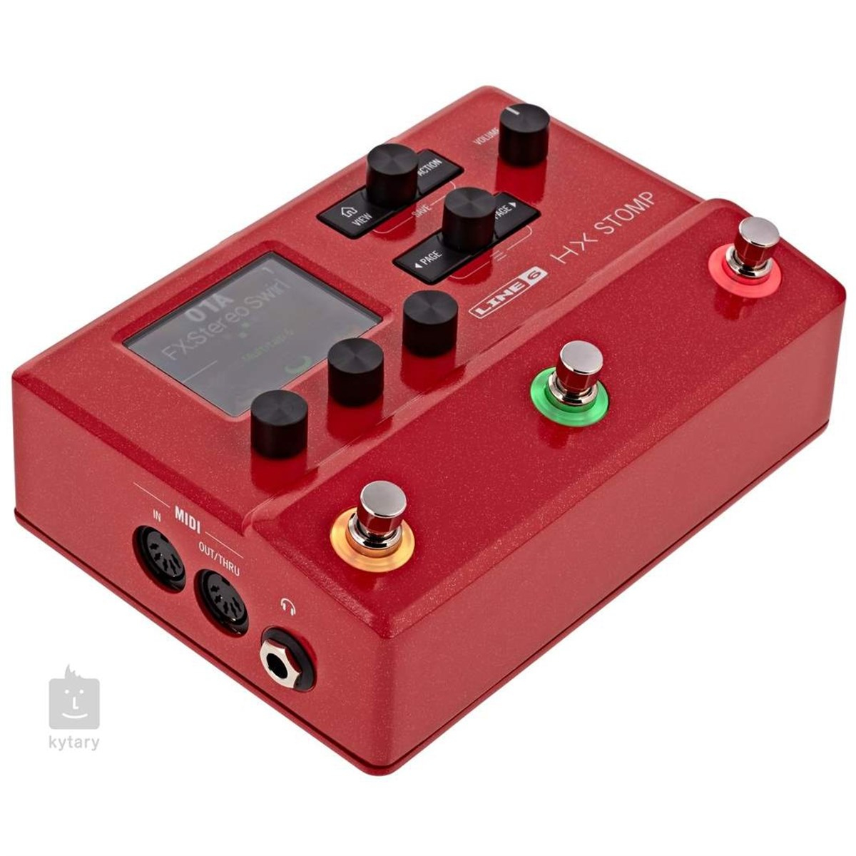 Line 6 HX Stomp Guitar Multi-Efekt Floor Processor (Kırmızı)