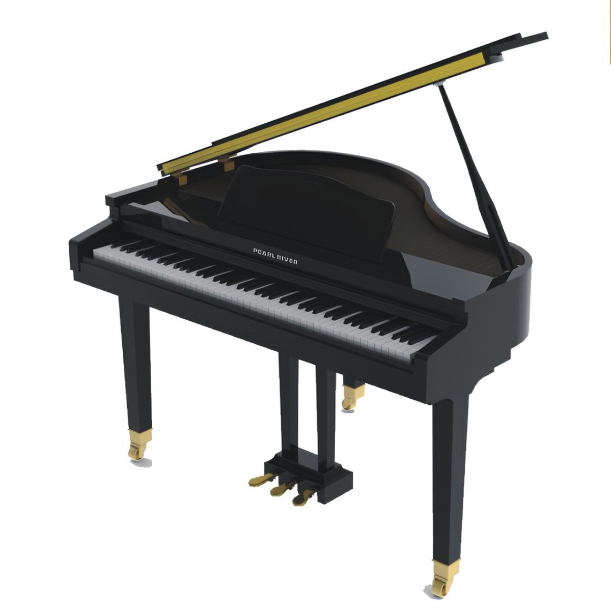 Pearl River GP1100 Baby Grand Dijital Piyano (Siyah - Kuyruklu)