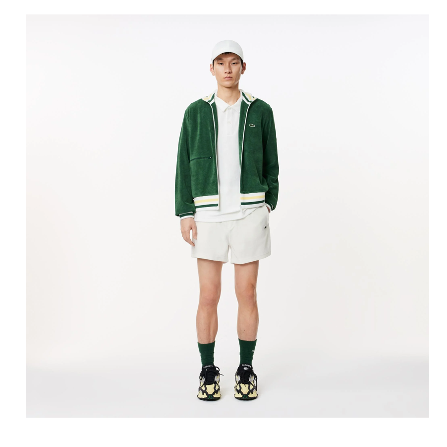 Lacoste Erkek Regular Fit Beyaz Şort