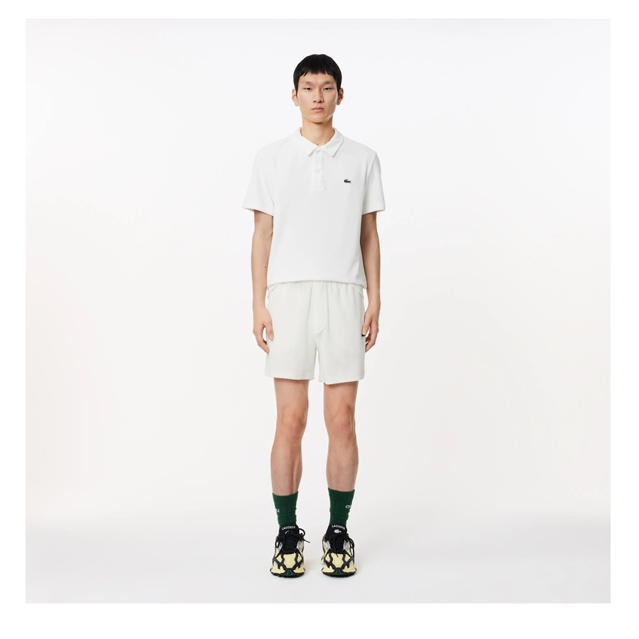 Lacoste Erkek Regular Fit Beyaz Şort