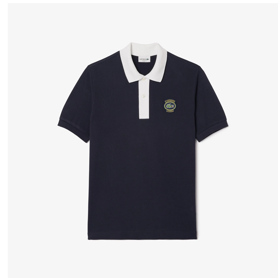 Lacoste Erkek Regular Fit Organik Pamuk Beyaz Polo