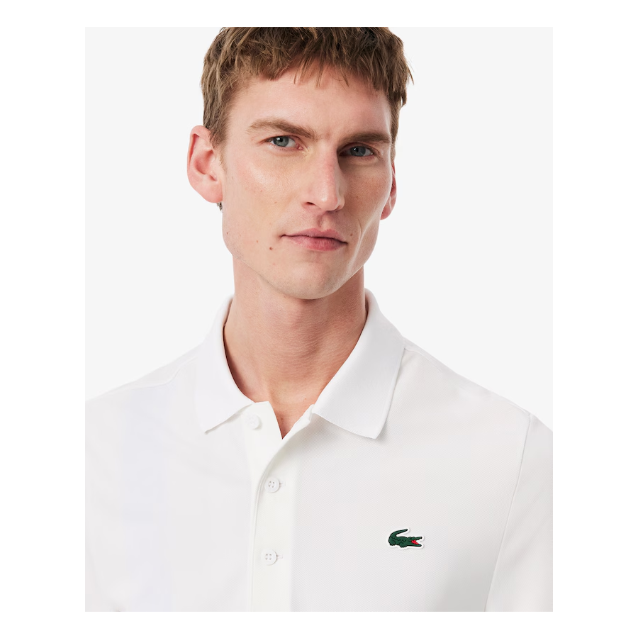 Lacoste SPORT X Novak Djokovic Erkek Regular Fit Baskılı Lacivert Polo