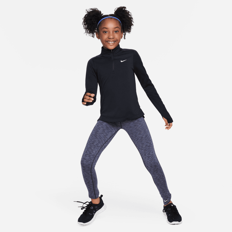 Nike Dri-FIT Dri-FIT Uzun Kollu Yarım Fermuarlı Genç  Kız  Çocuk  Üstü