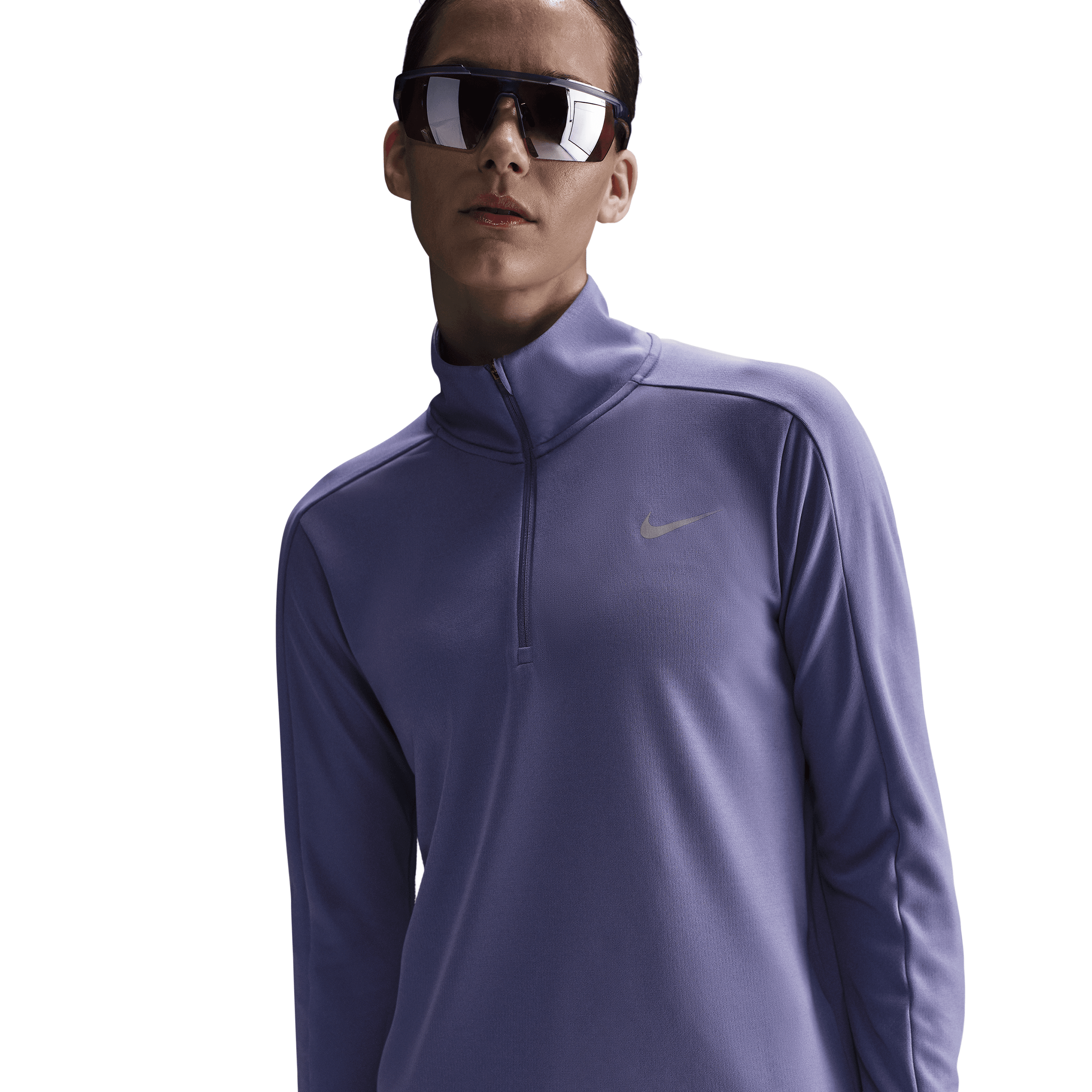 Nike Dri-FIT Pacer  Çeyrek Fermuarlı Kadın Sweatshirt'ü