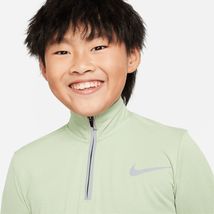 Nike Dri-FIT Poly+ Fermuarlı Büyük  Erkek  Çocuk Antrenman Üstü