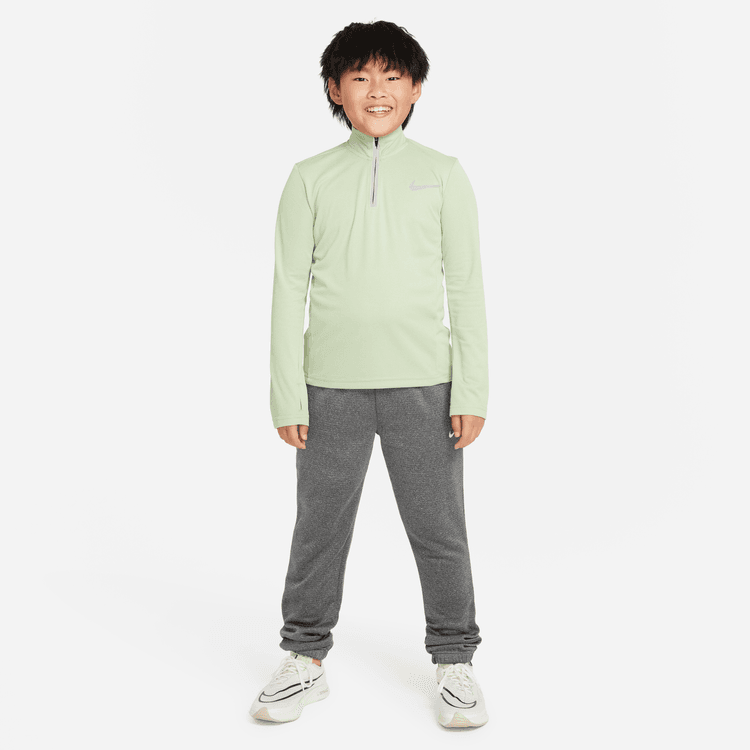 Nike Dri-FIT Poly+ Fermuarlı Büyük  Erkek  Çocuk Antrenman Üstü
