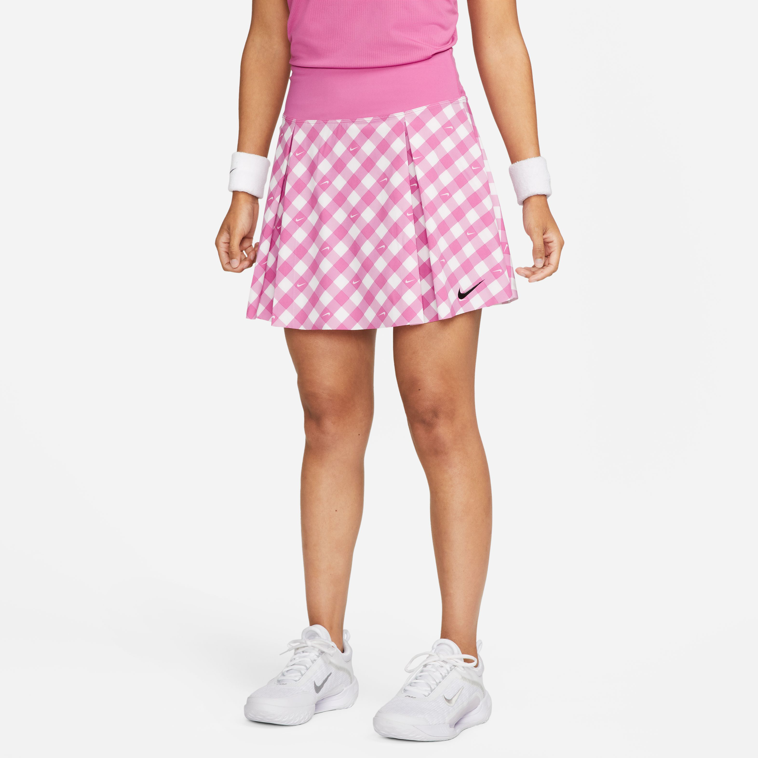 Nike Dri-Fit Printed Club Kadın Tenis Eteği