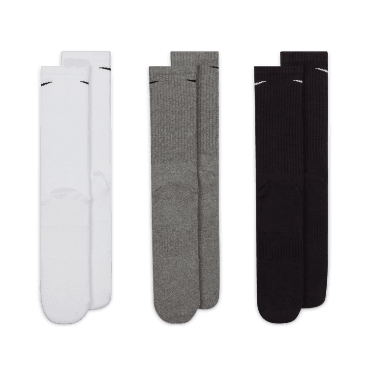 Nike Everyday Cushioned Crew Antrenman Çorabı 3'lü Set