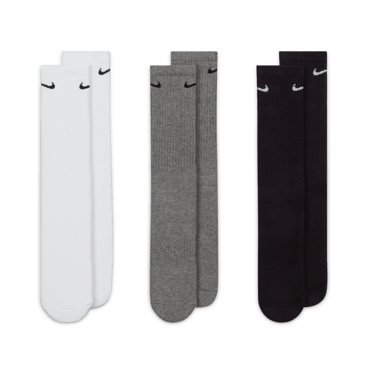 Nike Everyday Cushioned Crew Antrenman Çorabı 3'lü Set