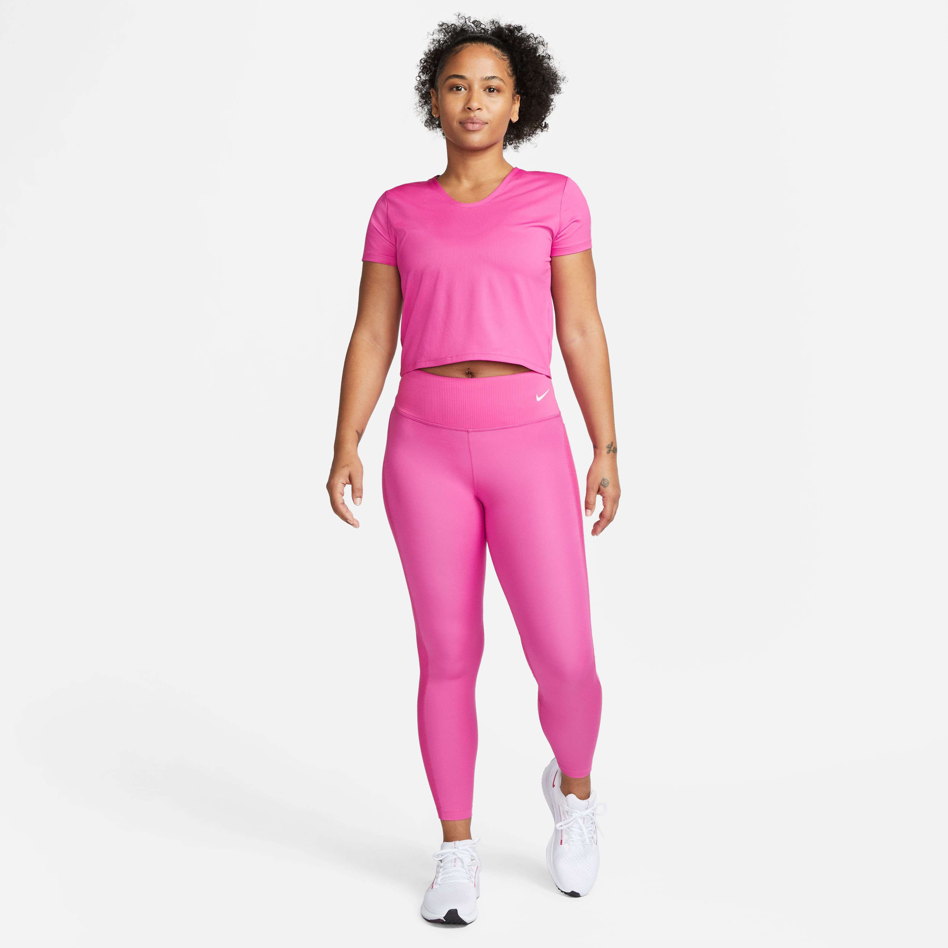Nike Fast Normal Belli 7/8 Cepli Kadın Koşu Taytı