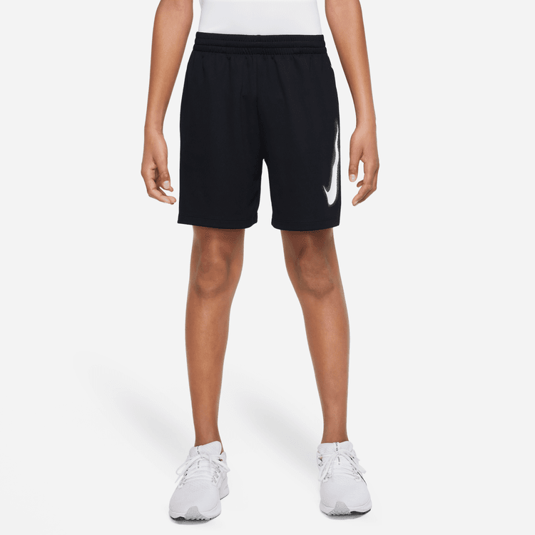 Nike Multi Dri-FIT Grafikli Genç Erkek Çocuk  Antrenman Şortu