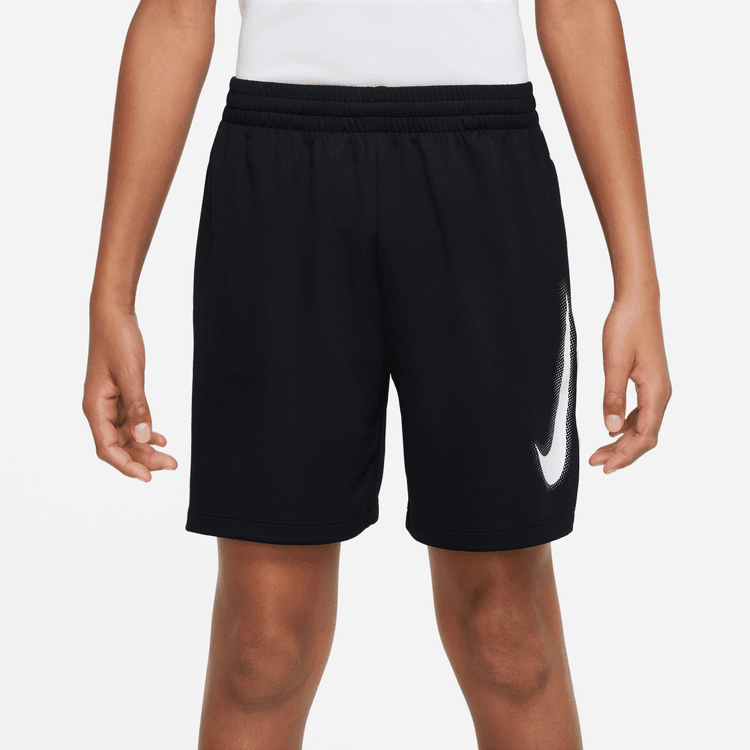 Nike Multi Dri-FIT Grafikli Genç Erkek Çocuk  Antrenman Şortu