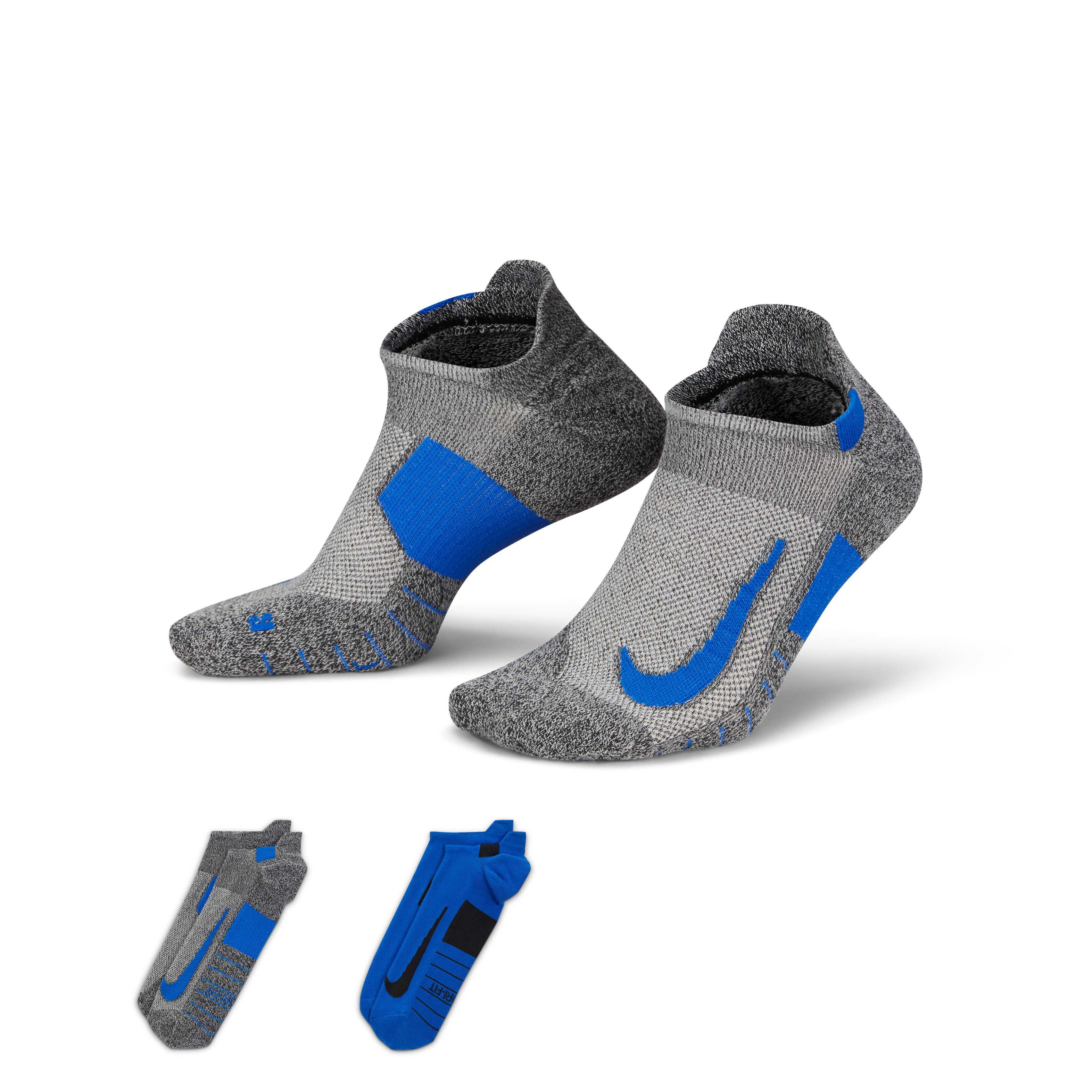 Nike Multiplier Running No-Show Socks