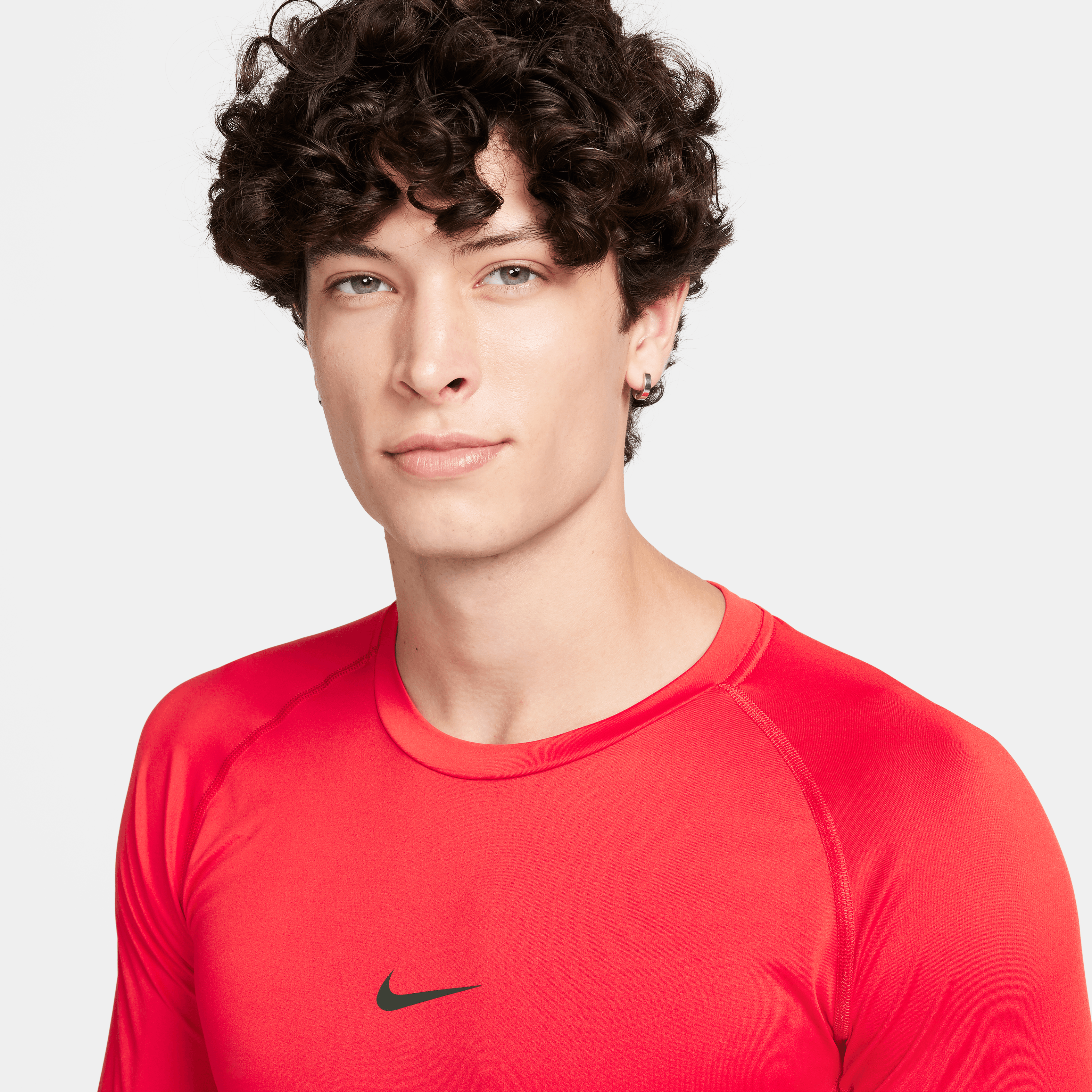 Nike Pro Dri-FIT Sıkı Kesimli Uzun Kollu Erkek Fitness Üstü