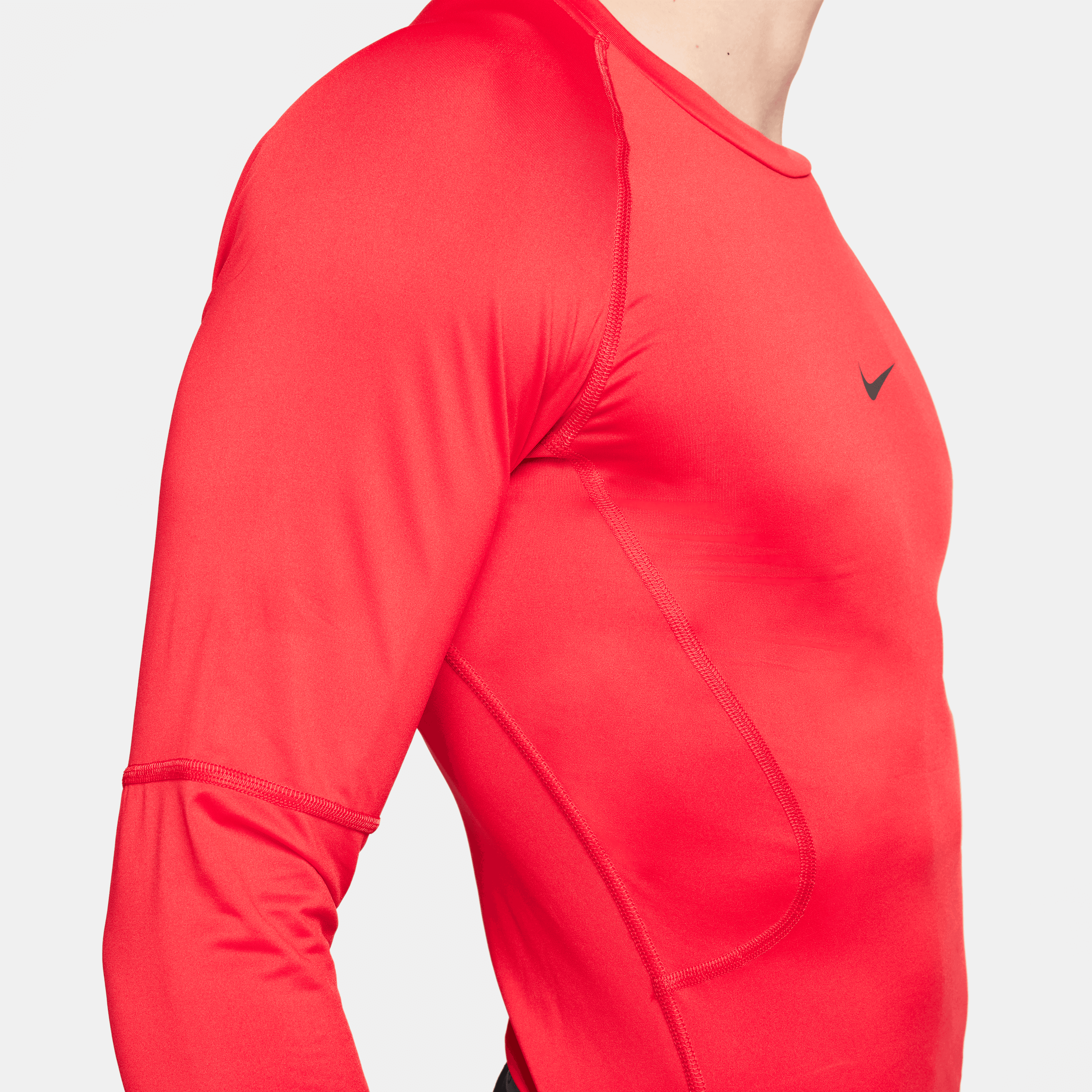 Nike Pro Dri-FIT Sıkı Kesimli Uzun Kollu Erkek Fitness Üstü