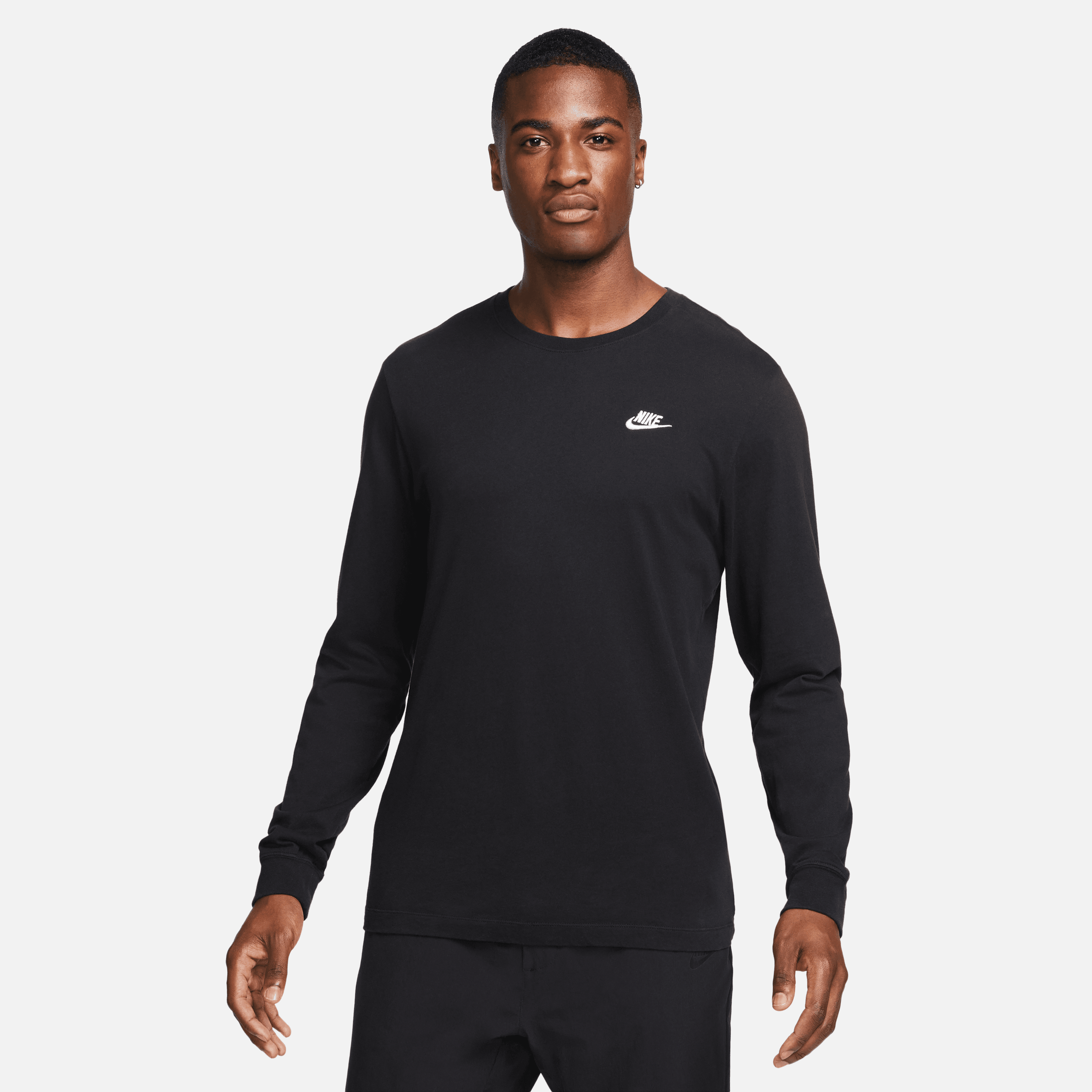 Nike Sportswear Club Uzun Kollu Erkek Tişörtü