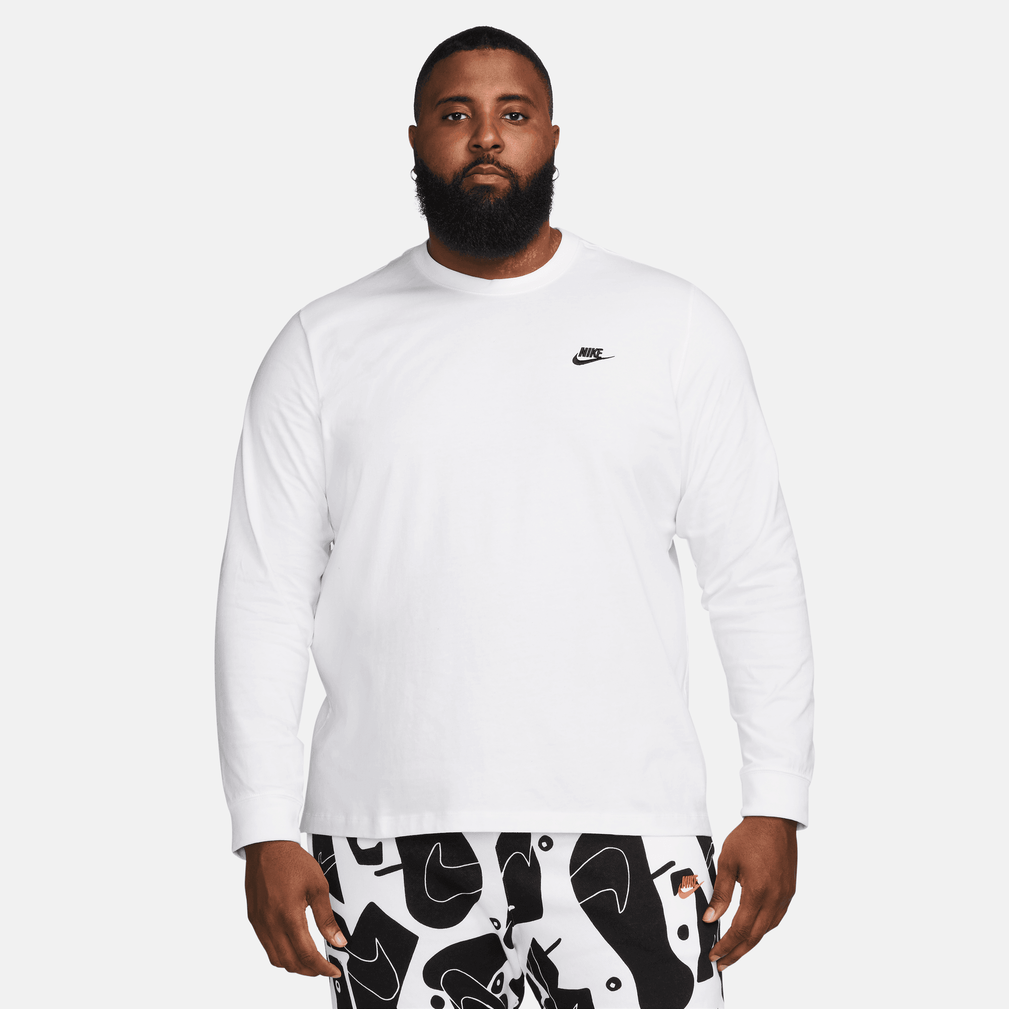 Nike Sportswear Club Uzun Kollu Erkek Tişörtü