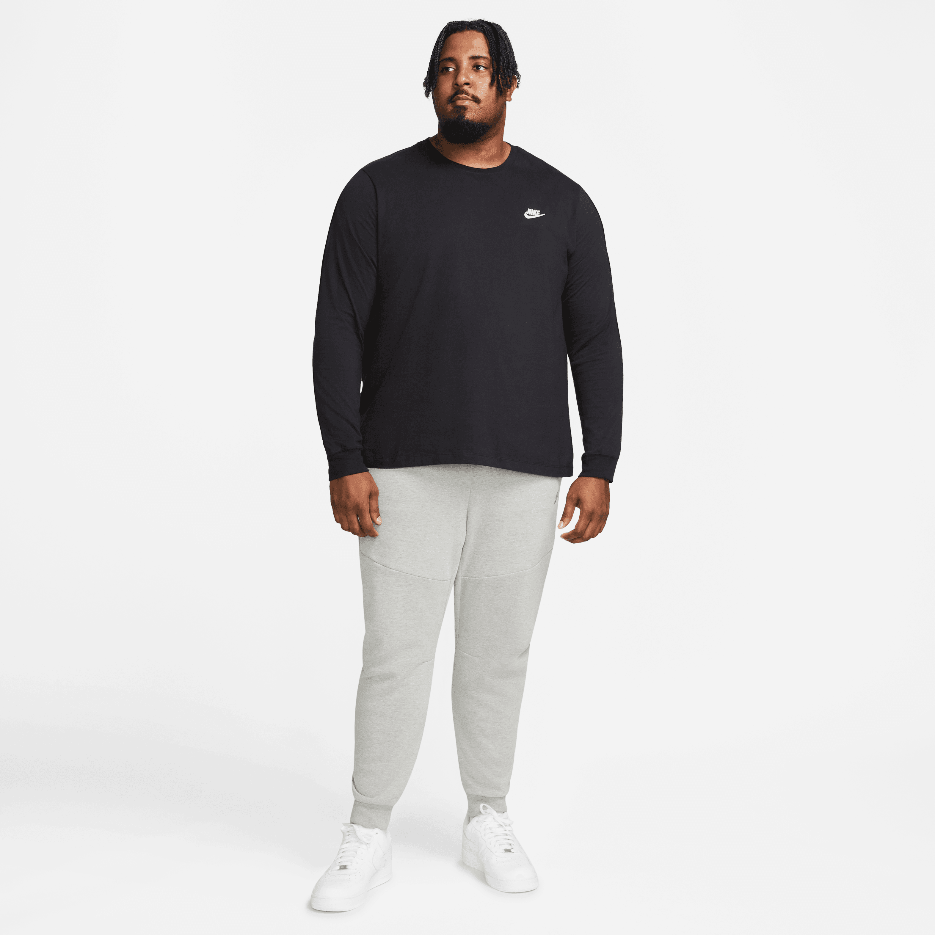 Nike Sportswear Club Uzun Kollu Erkek Tişörtü