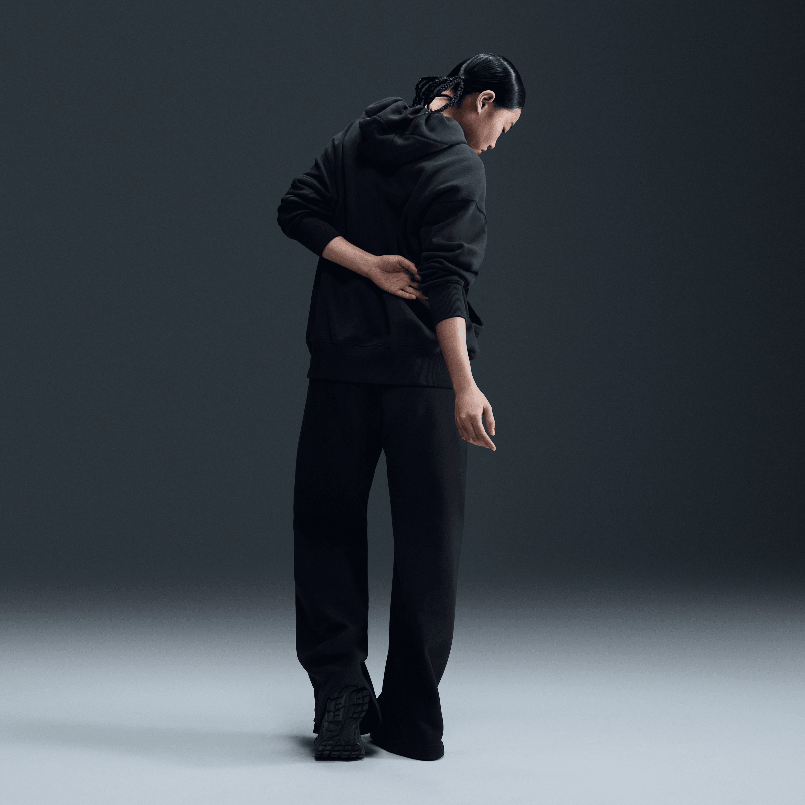 Nike Sportswear Phoenix Fleece Bol Kesimli Kadın Kapüşonlu Sweatshirt'ü