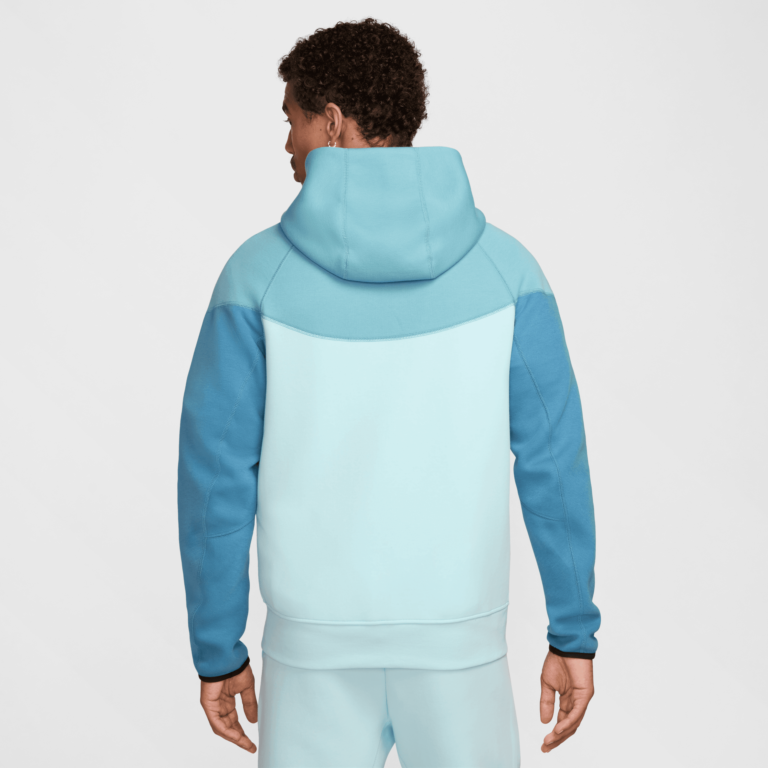Nike Sportswear Tech Fleece Windrunner Tam Boy Fermuarlı Erkek Kapüşonlu