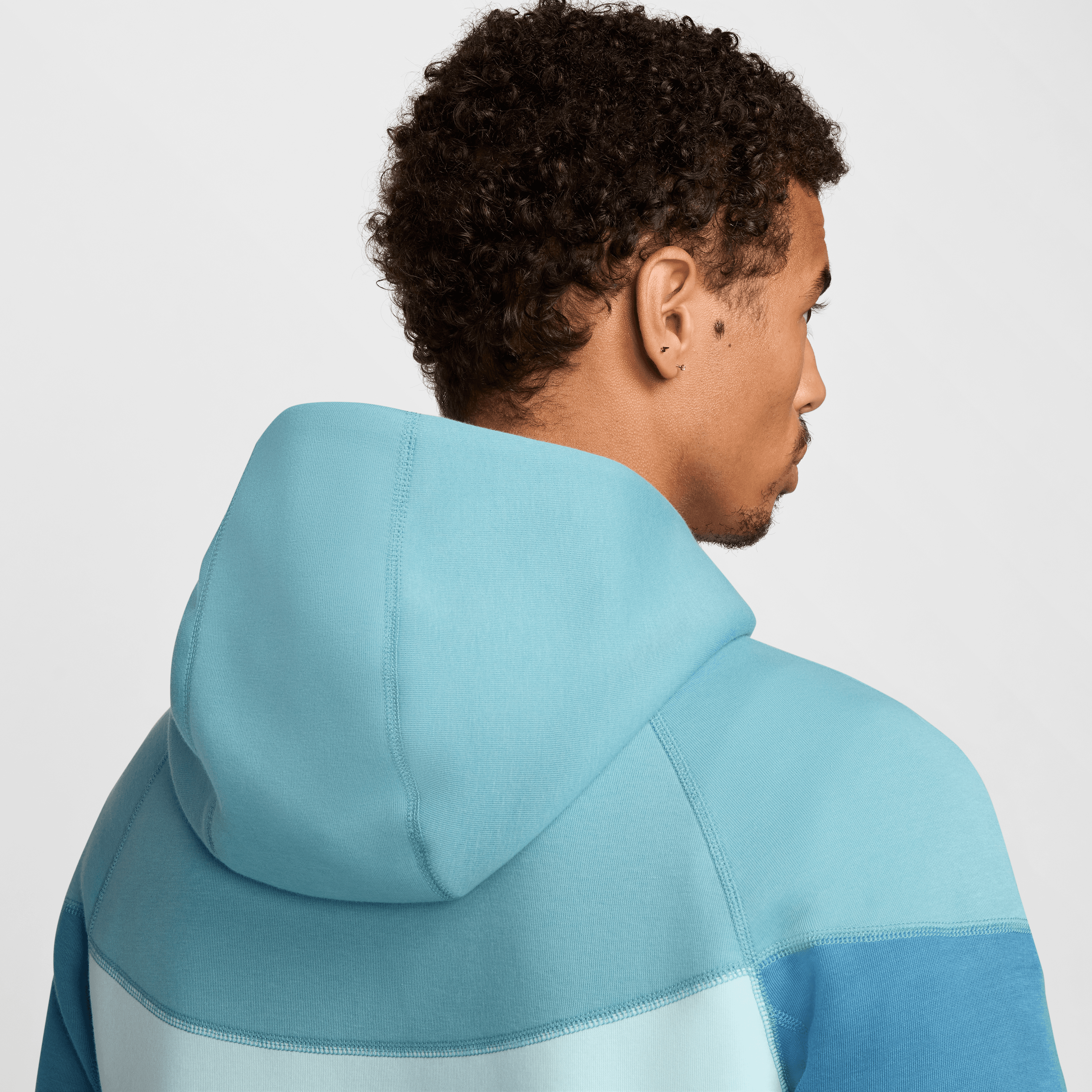 Nike Sportswear Tech Fleece Windrunner Tam Boy Fermuarlı Erkek Kapüşonlu