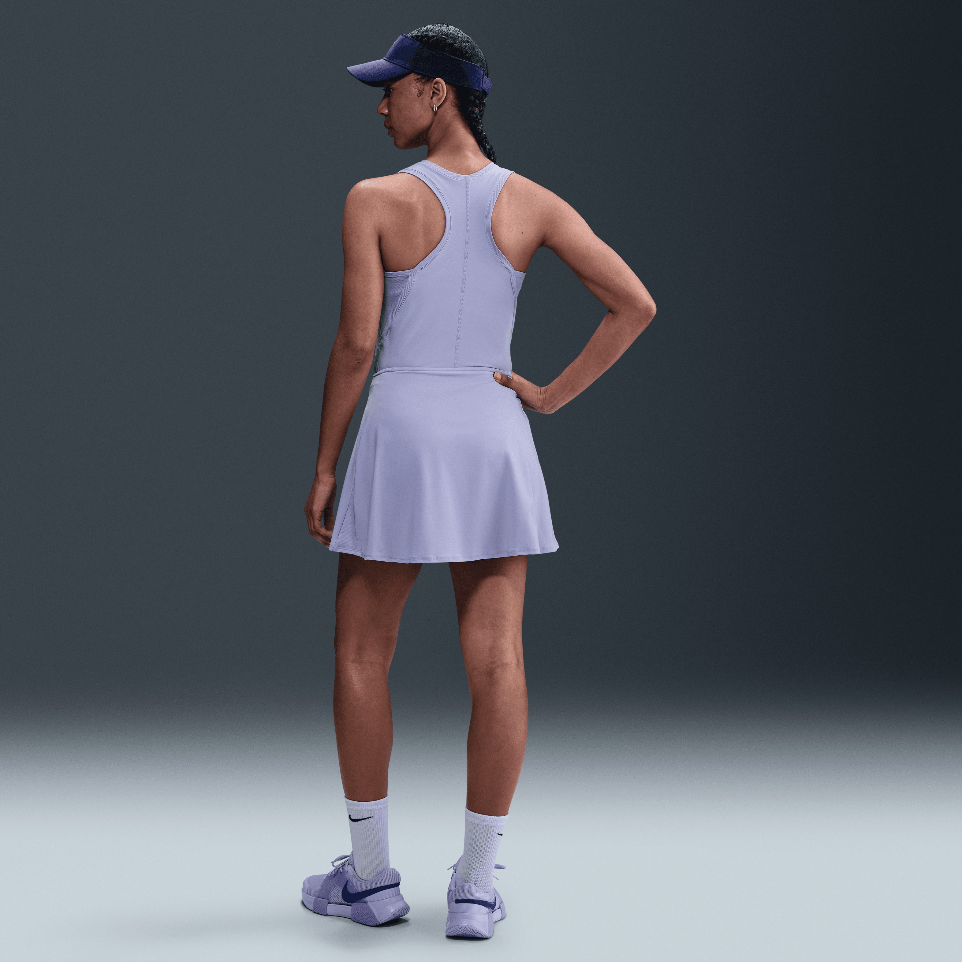 Nike Victory Dri-FIT Normal Belli Fırfırlı Kadın Eteği