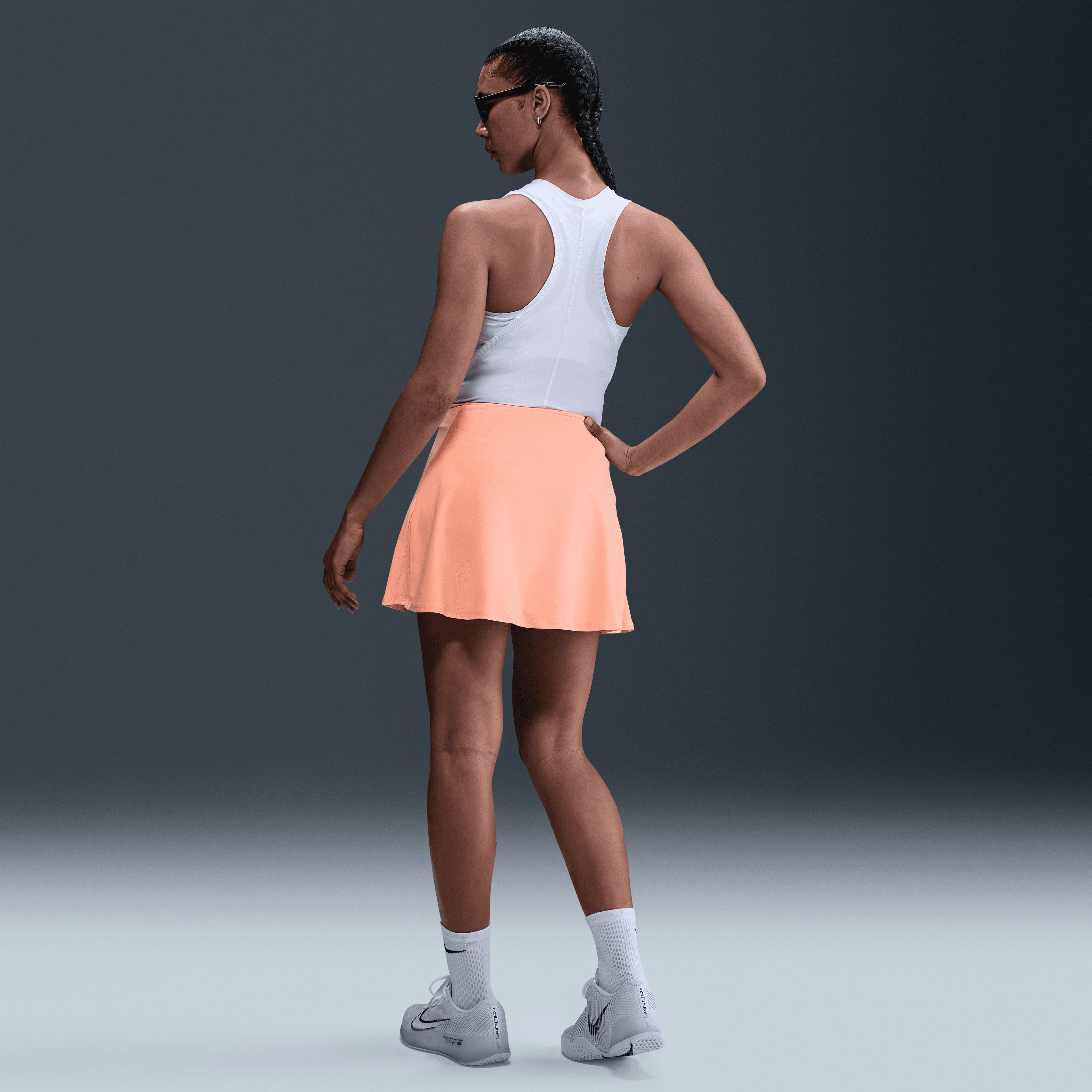 Nike Victory Dri-FIT Normal Belli Fırfırlı Kadın Eteği