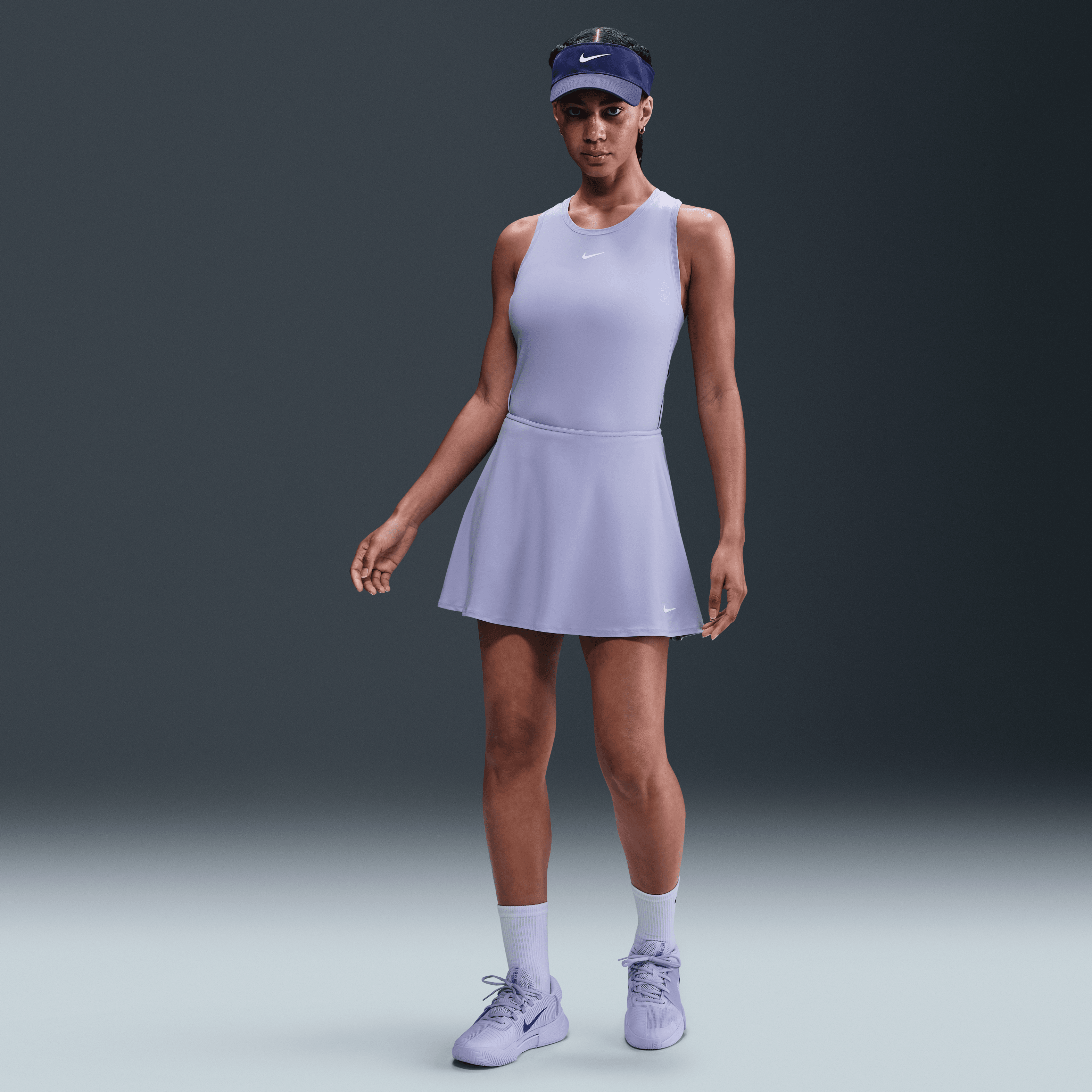 Nike Victory Dri-FIT Normal Belli Fırfırlı Kadın Eteği