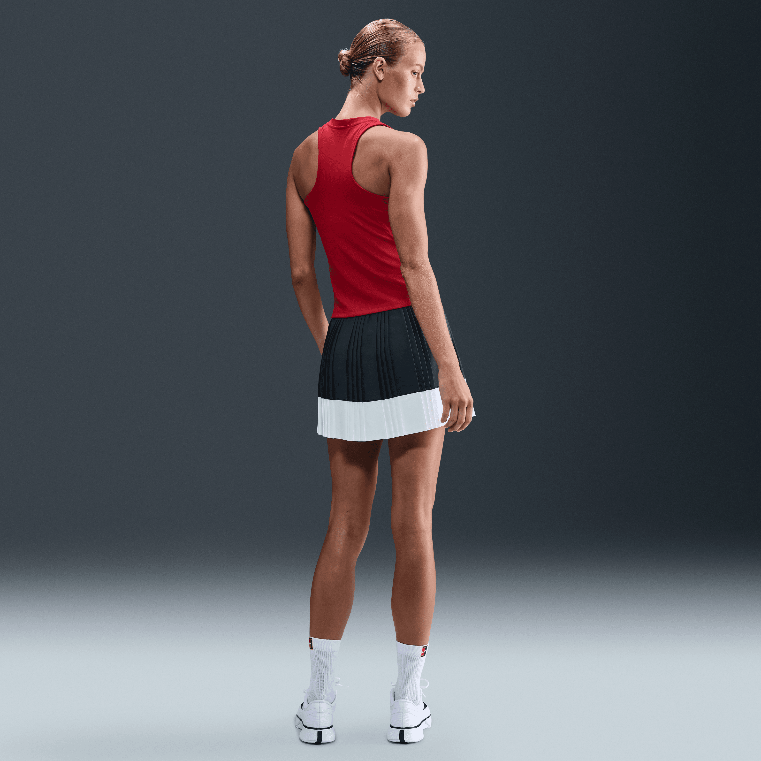 NikeCourt Ace Advantage Dri-FIT Pileli Kadın Tenis Eteği