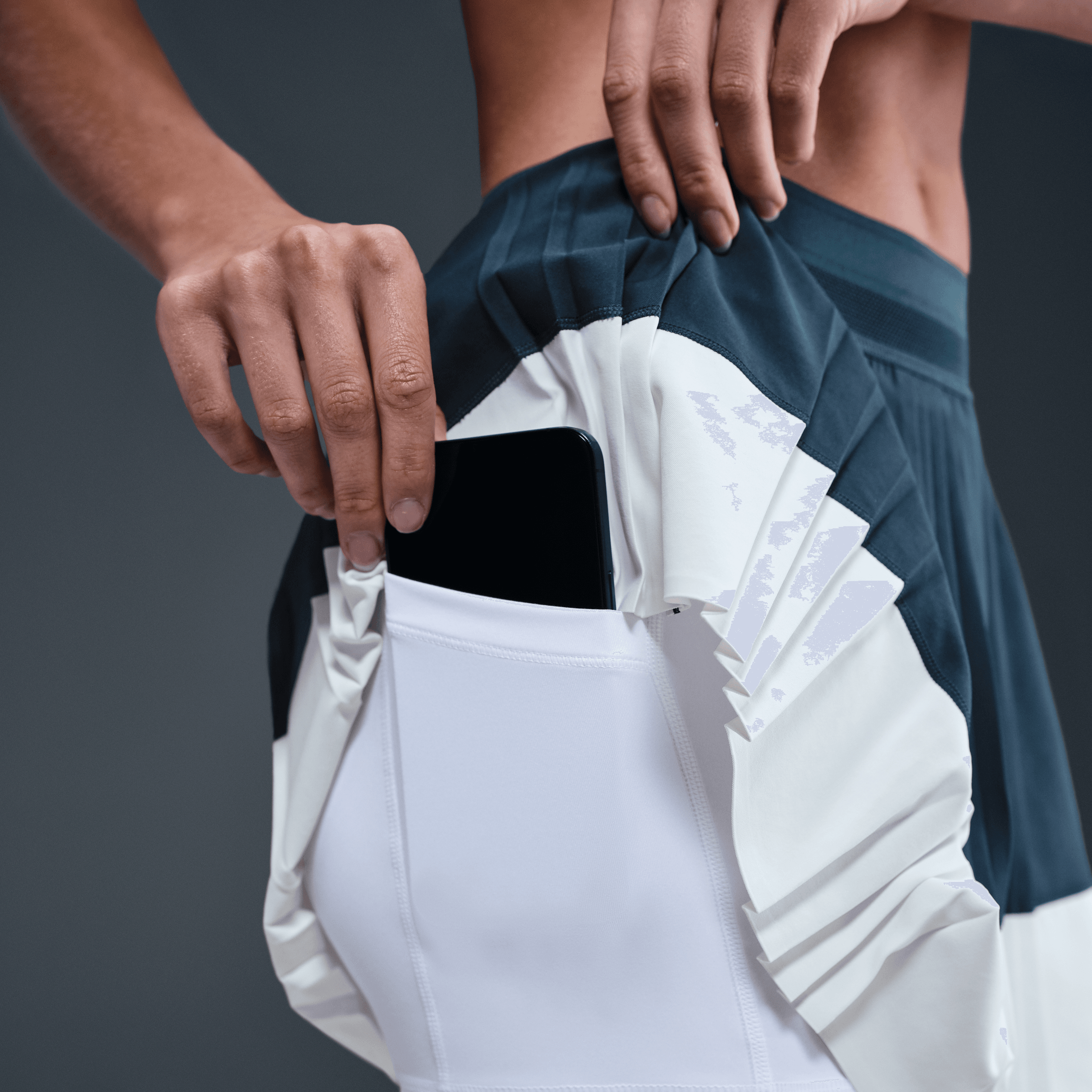 NikeCourt Ace Advantage Dri-FIT Pileli Kadın Tenis Eteği