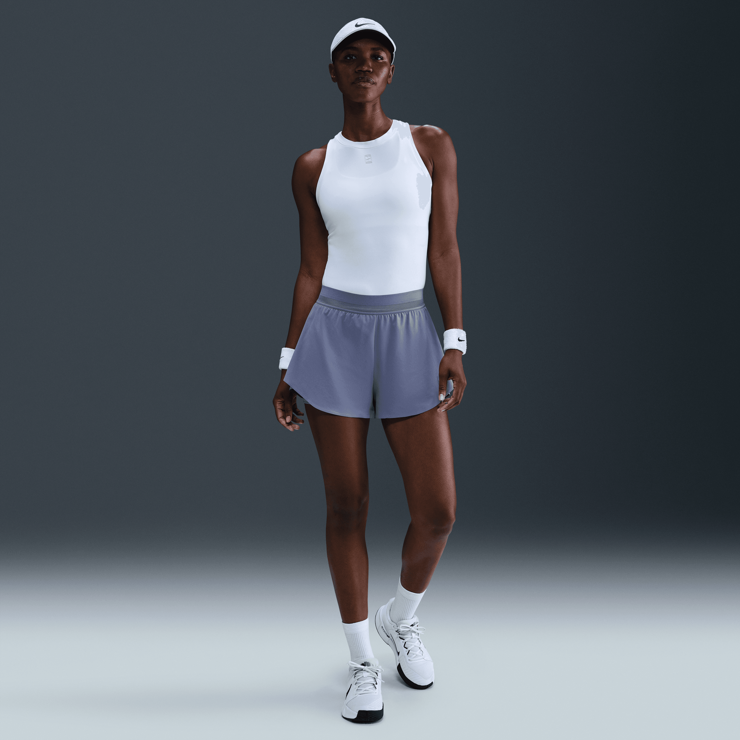 NikeCourt Ace Advantage Dri-FIT Yüksek Belli Kadın Tenis Şortu