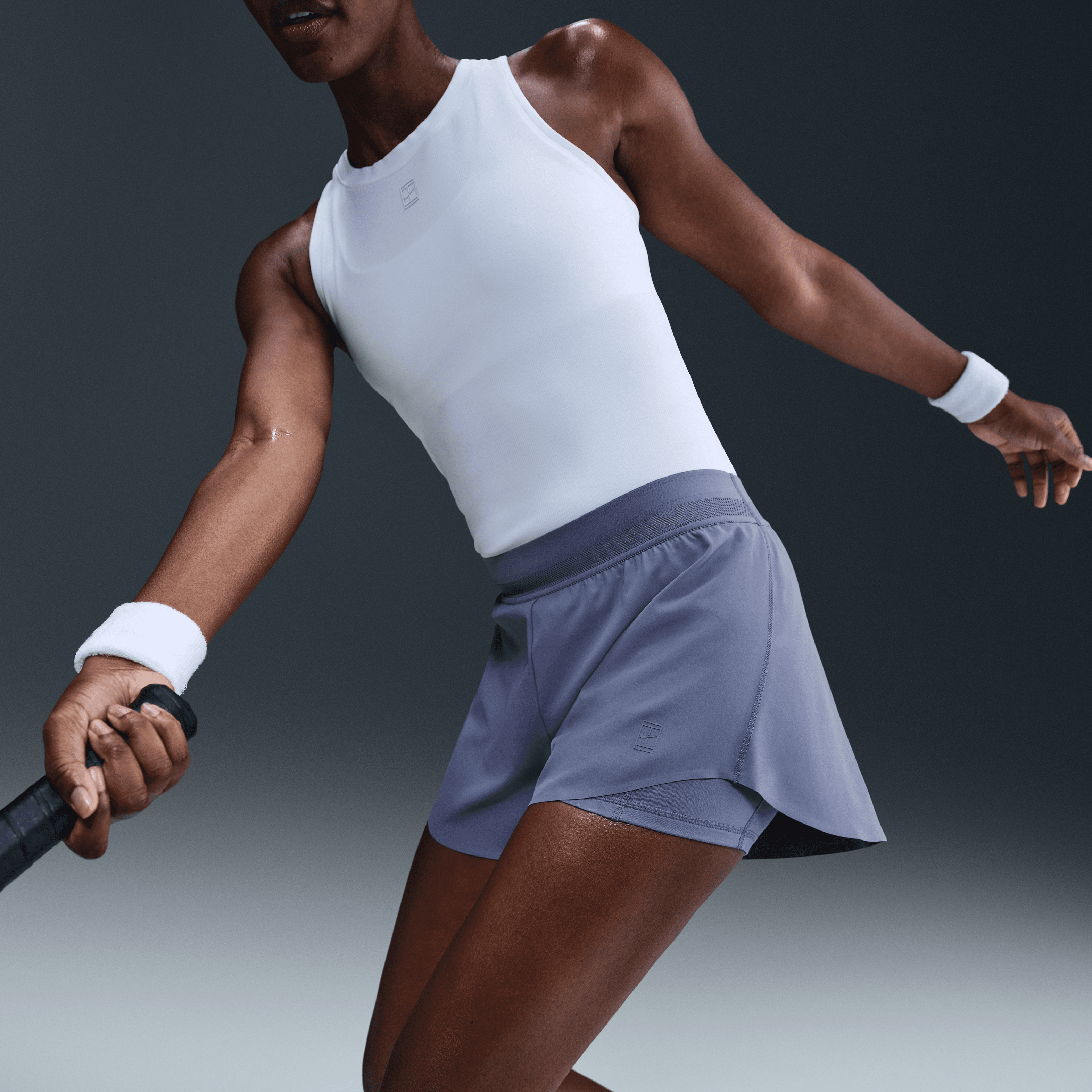 NikeCourt Ace Advantage Dri-FIT Yüksek Belli Kadın Tenis Şortu
